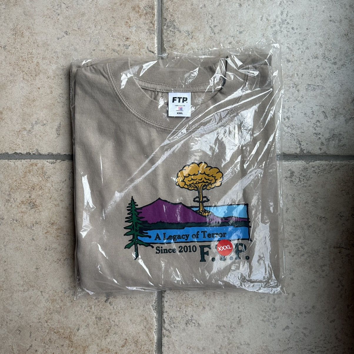 Fuck The Population SIZE 3XL FTP Atomic L/S Tee (Sand) Size US XXL / EU 58 / 5 - 1 Thumbnail