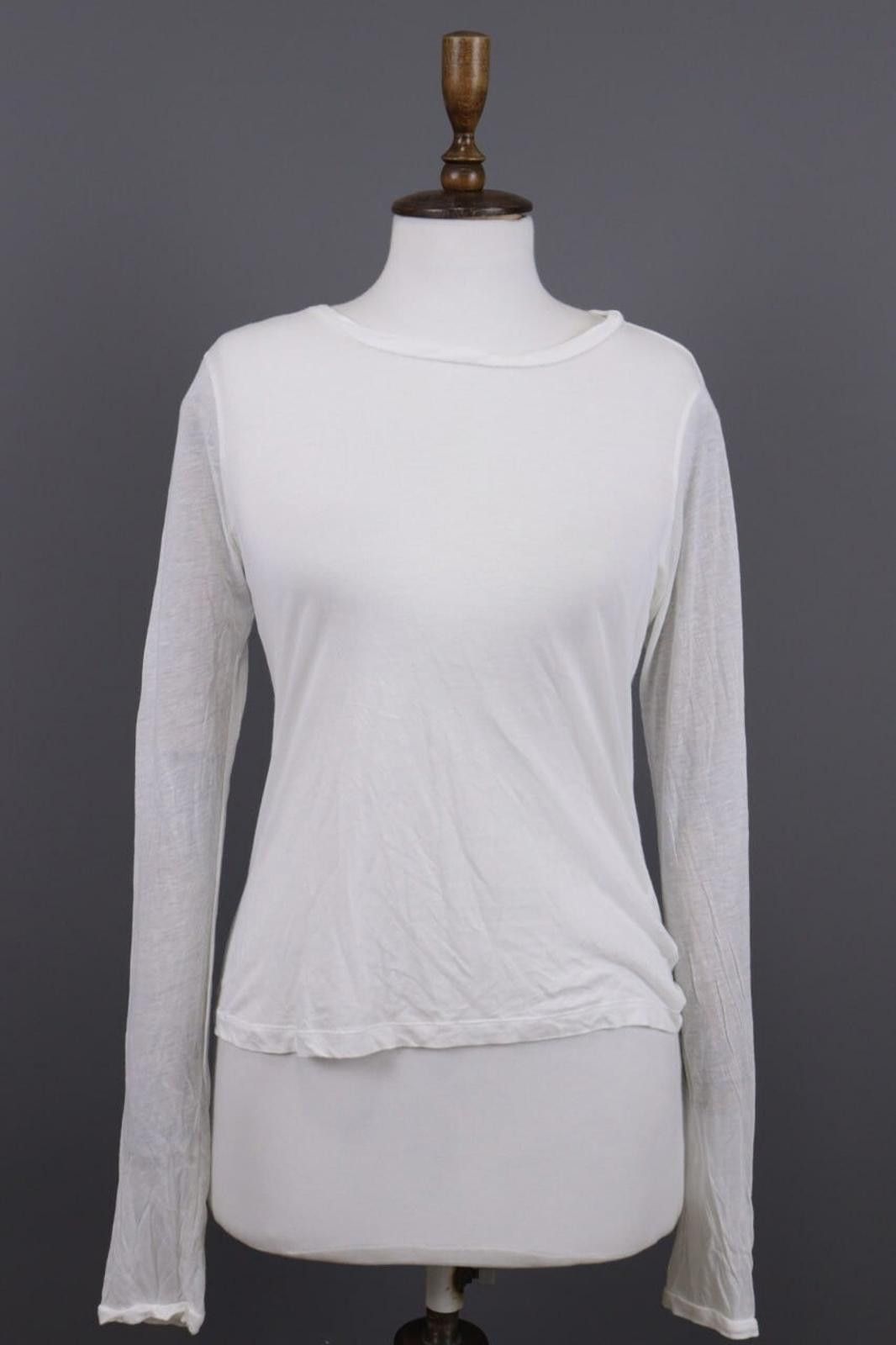Designer Me+Em White Relaxed Summer Sweater Size UK 10 / US 6 Size M / US 6-8 / IT 42-44 - 1 Thumbnail