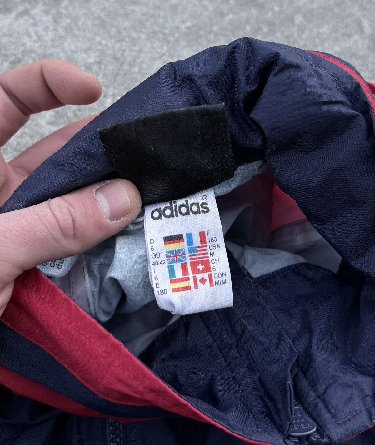 Other Vintage Adidas Streetwear Nylon Track Rare 90s Jacket Size US XL / EU 56 / 4 - 11 Thumbnail
