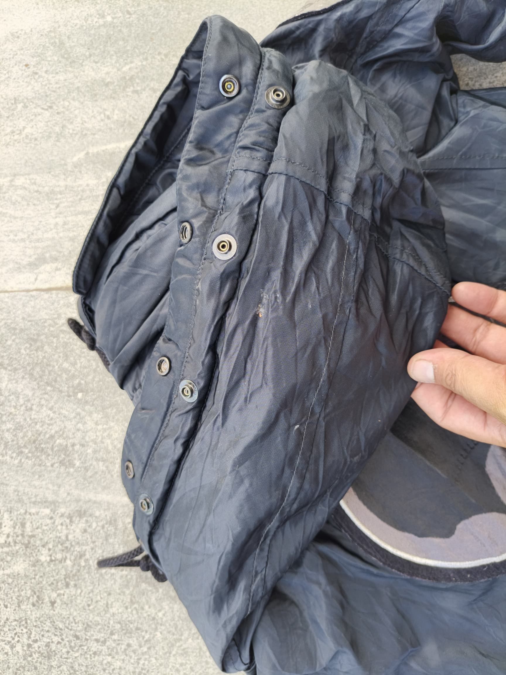 Lucien Pellat-Finet Lucien Pellat-Finet Skull Patched Hooded Bomber Jacket Size US XS / EU 42 / 0 - 21 Thumbnail