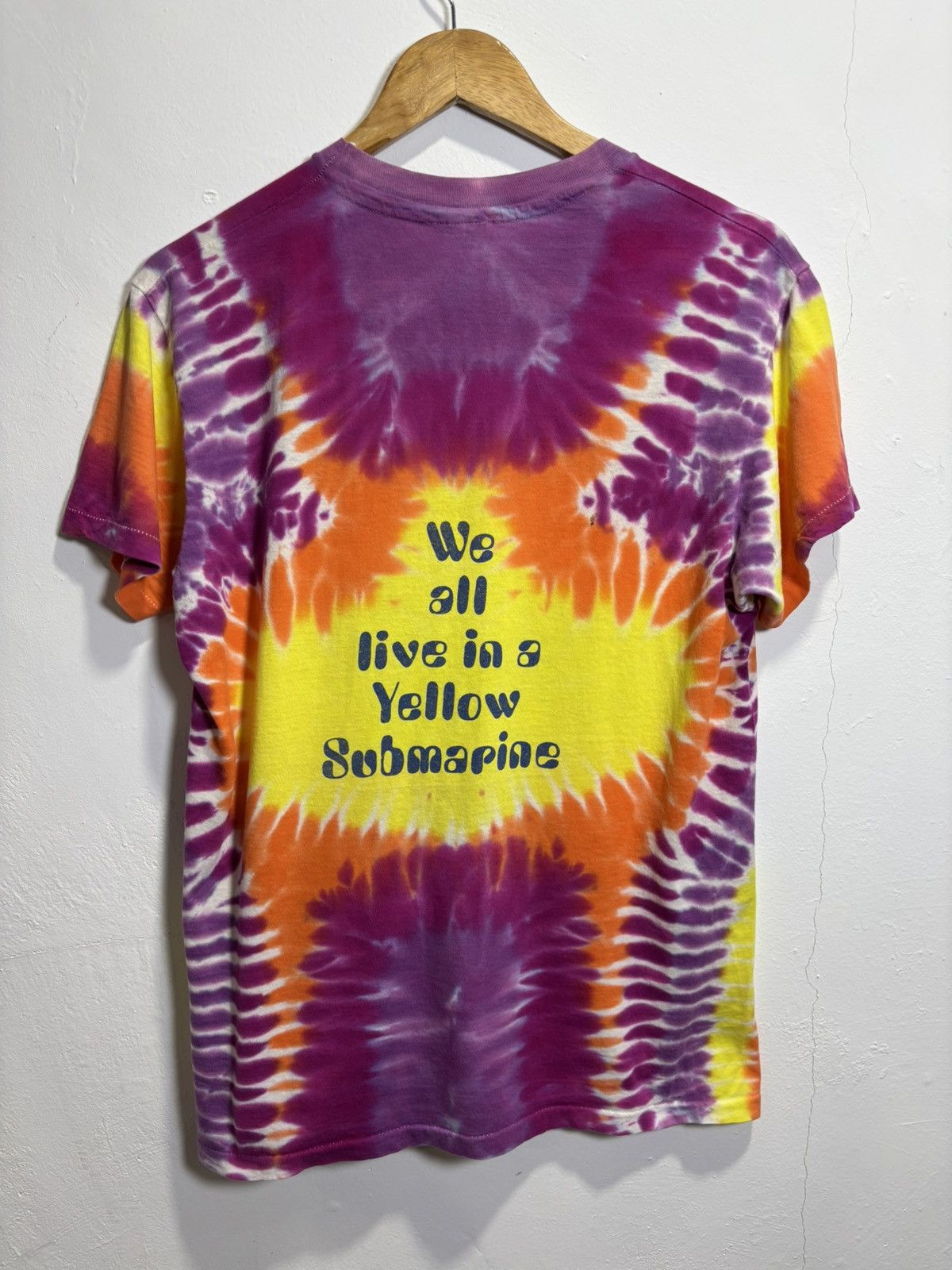 Band Tees × Vintage Vintage 80’s The Beatles Yellow Submarine Tshirt Size US L / EU 52-54 / 3 - 2 Thumbnail
