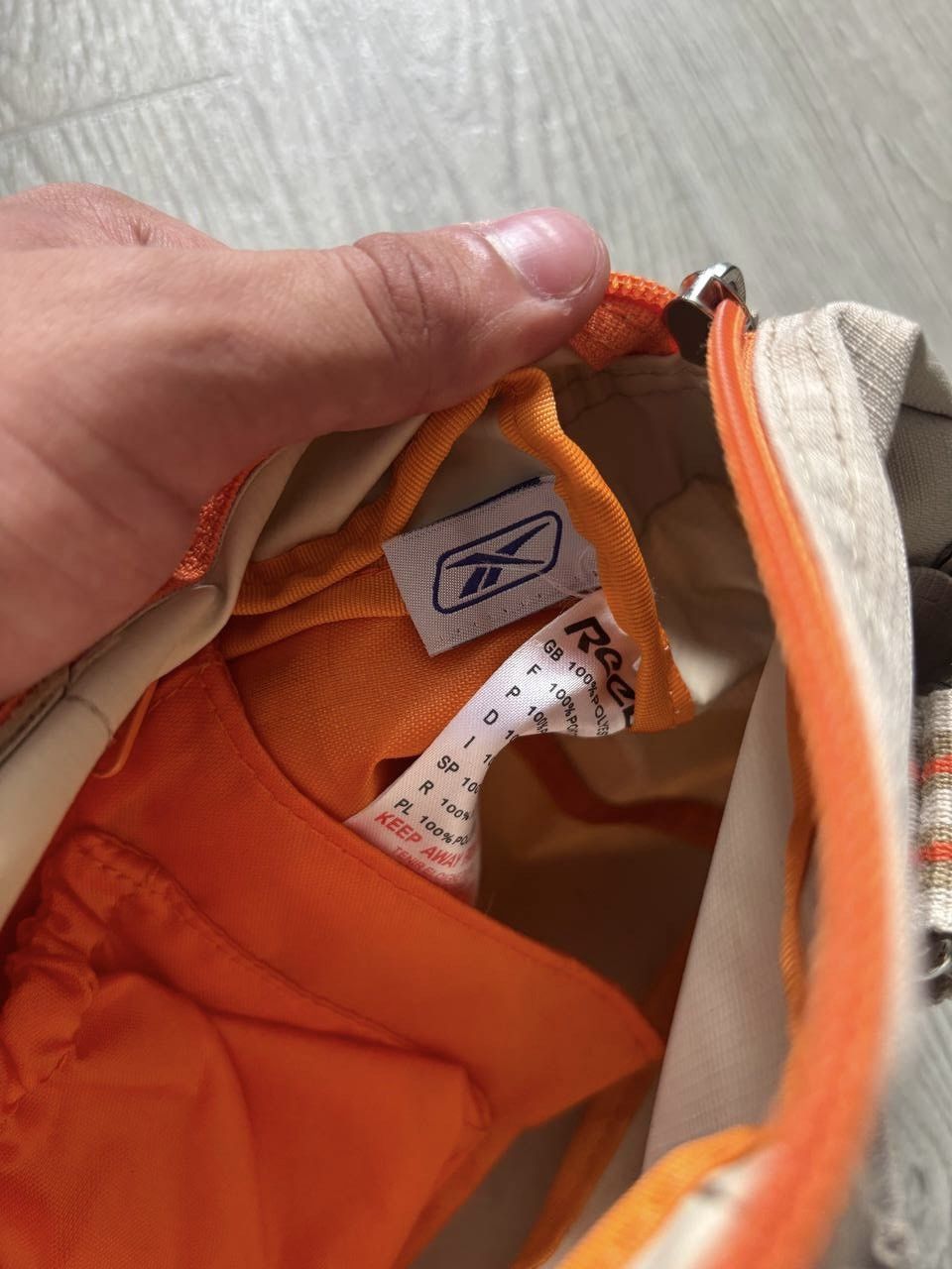 Reebok Vintage Reebok y2k Nylon Cargo Sporty Bag MM6 Replica style Size ONE SIZE - 7 Thumbnail