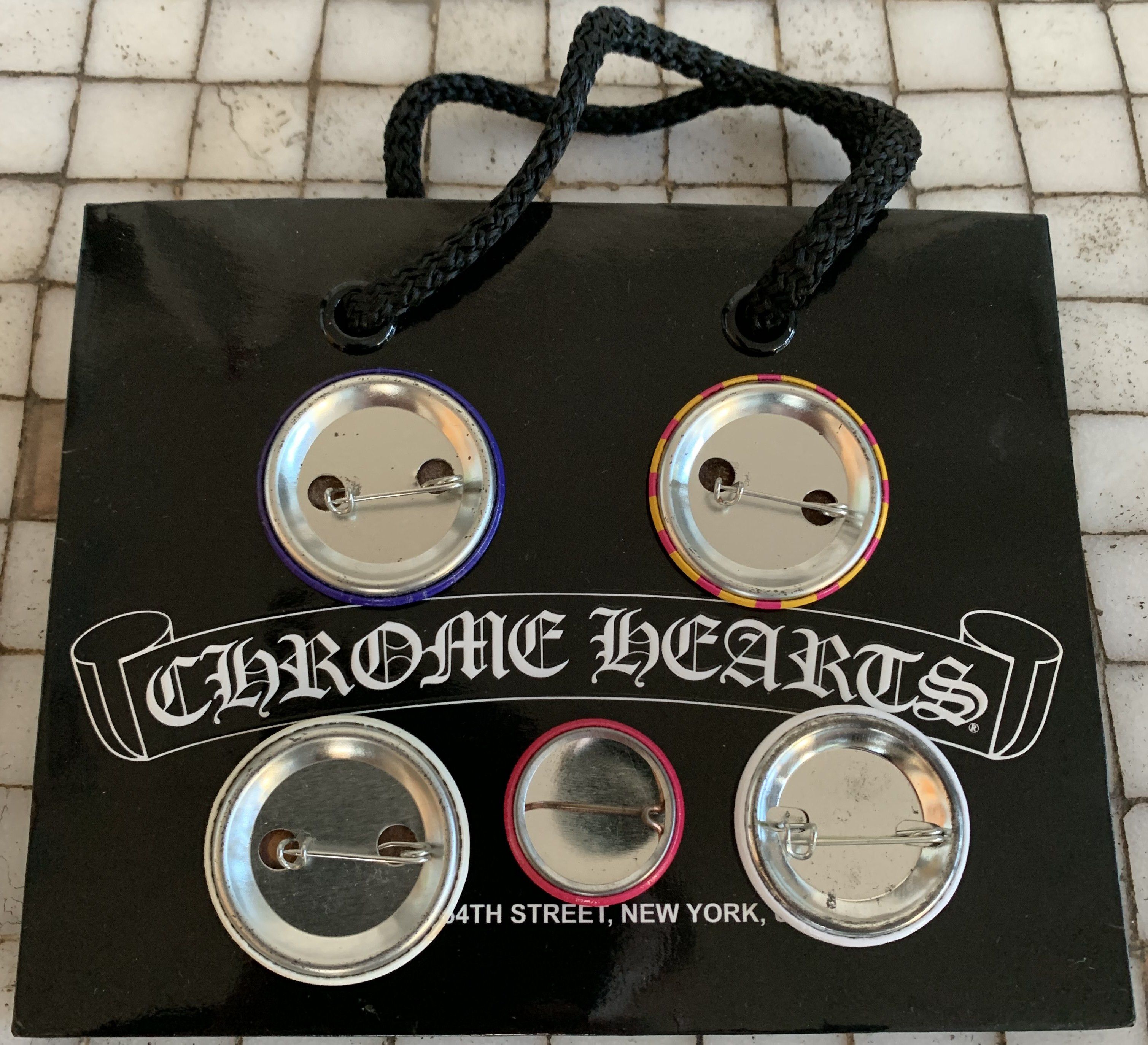 Chrome Hearts Chrome Hearts Set of 5 Pins + Bag Size ONE SIZE - 2 Thumbnail