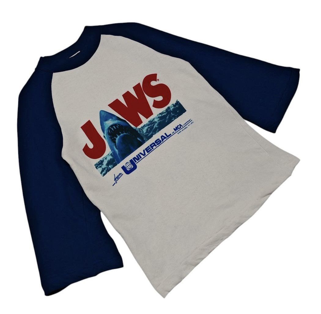Vintage 1975 Jaws Movie Sweatshirt Size US S / EU 44-46 / 1 - 2 Thumbnail