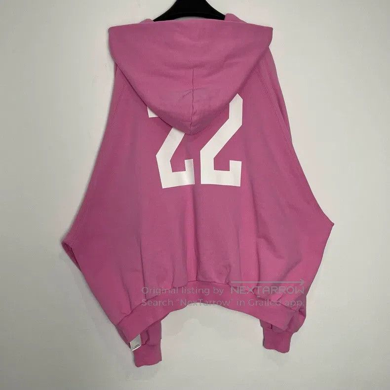 Balenciaga Balenciaga Pink War Horse Digital Printed Frayed Faded Lon Size US S / EU 44-46 / 1 - 2 Thumbnail