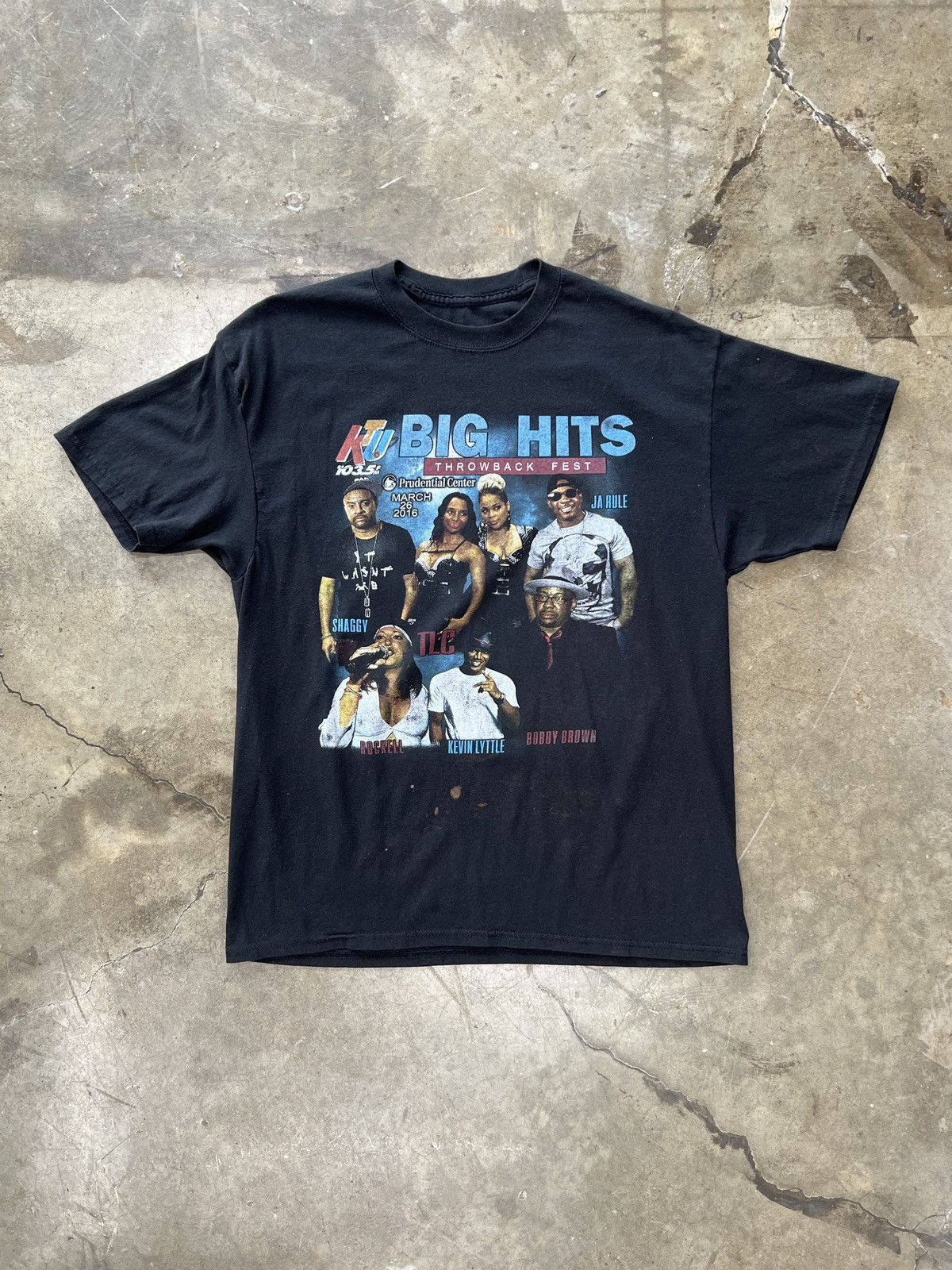 Rap Tees × Vintage Ja Rule Bobby Brown Throwback Music Festival Tee Medium Size US M / EU 48-50 / 2 - 2 Thumbnail
