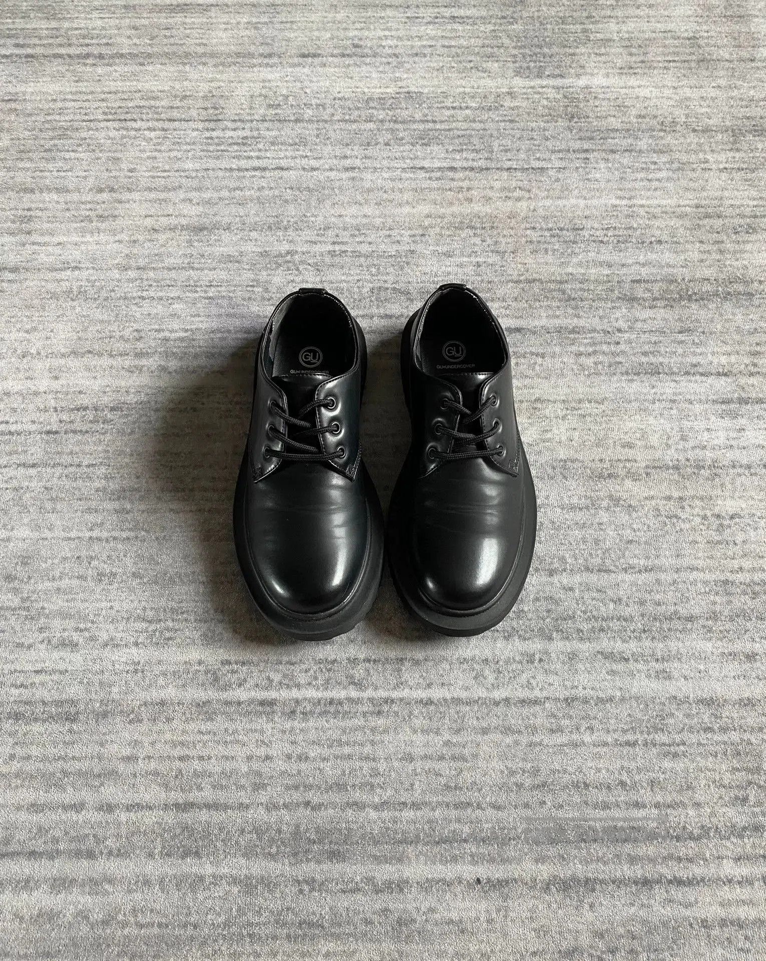 Undercover GU x Undercover Black Derby Shoes. Size US 8.5 / EU 41-42 - 1 Thumbnail