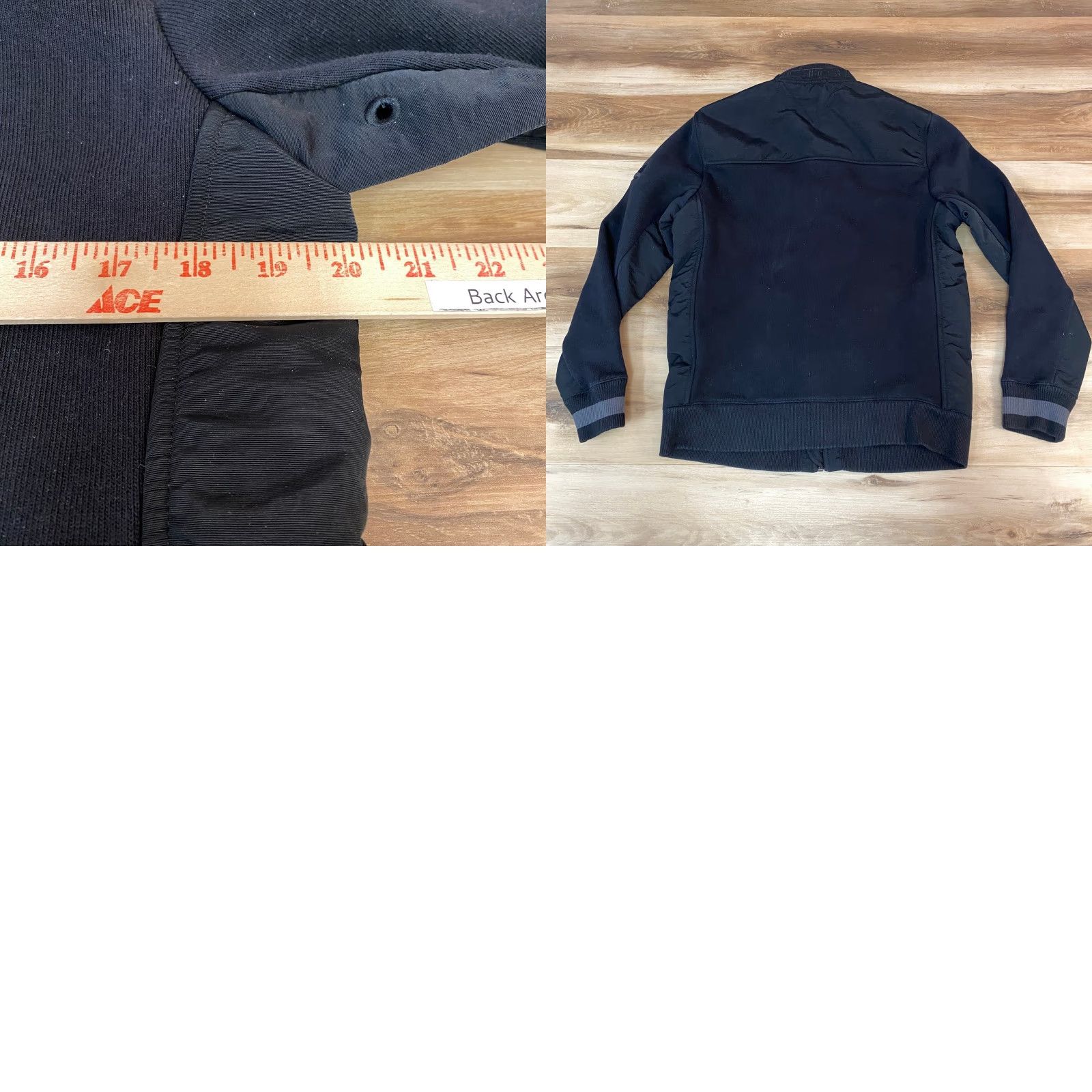 Tommy Hilfiger Tommy Hilfiger Mens Full Zip Track Jacket Black Medium Fleece Nylon Quilted Zipper Pockets Logo Breathable Sporty Casual Training Jacket Size US M / EU 48-50 / 2 - 8 Thumbnail