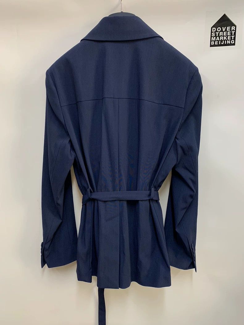 Dior Dior FW21 Wool Blended Technology Fabric Long Belt Jacket 2 Size US M / EU 48-50 / 2 - 4 Thumbnail