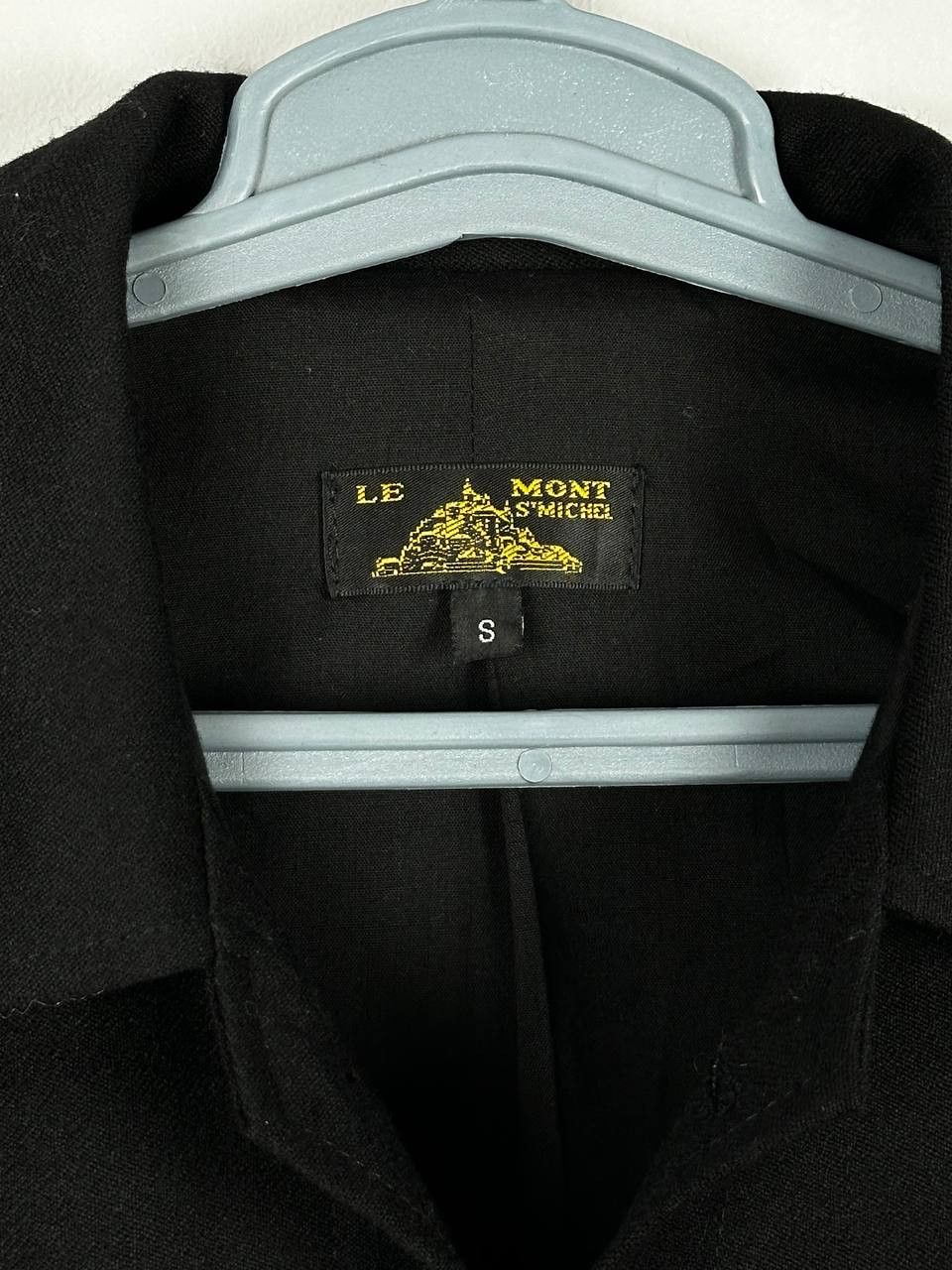 Le Mont Saint Michel Le Mont St Michel Real Work Jacket Black Size S Size US S / EU 44-46 / 1 - 4 Thumbnail
