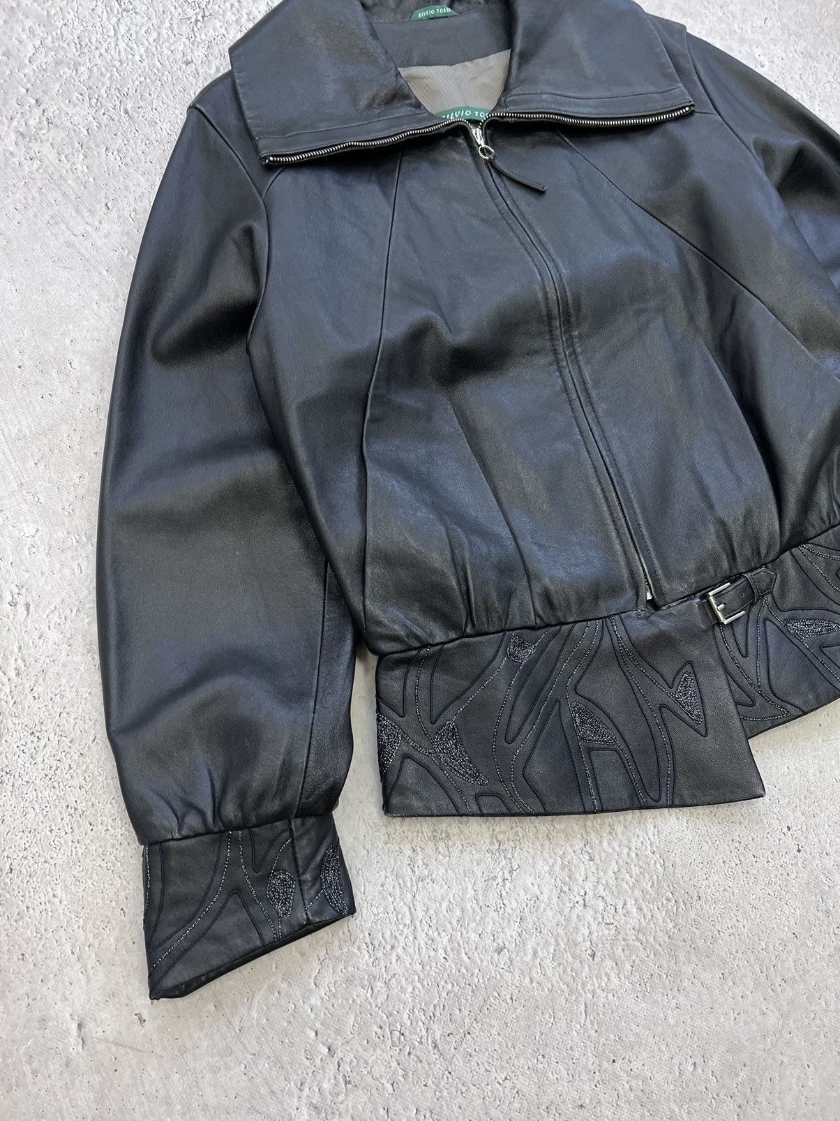 If Six Was Nine × Japanese Brand × Le Grande Bleu (L.G.B.) Japanese Brand Avant-Garde Leather Jacket Size US M / EU 48-50 / 2 - 2 Thumbnail