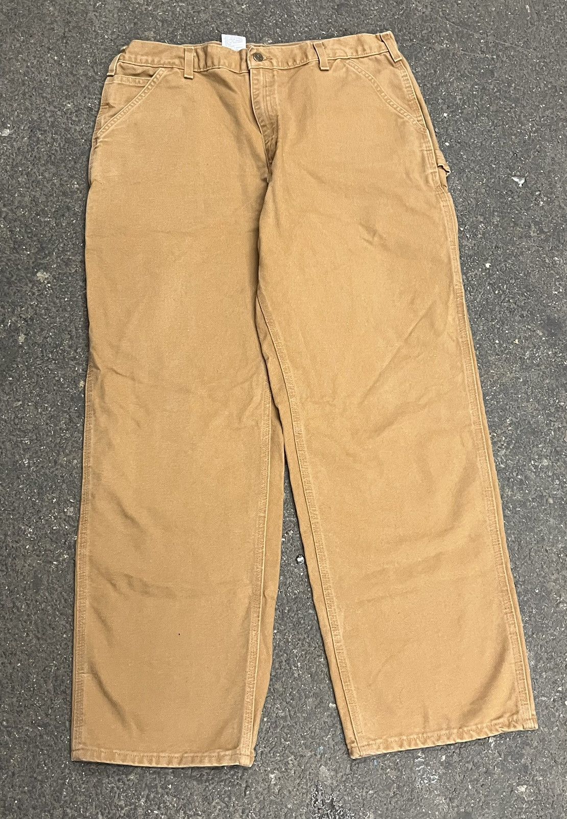 Carhartt × Vintage Carhartt baggy fit workwear pants y2k skater streetwear Size US 36 / EU 52 - 6 Thumbnail