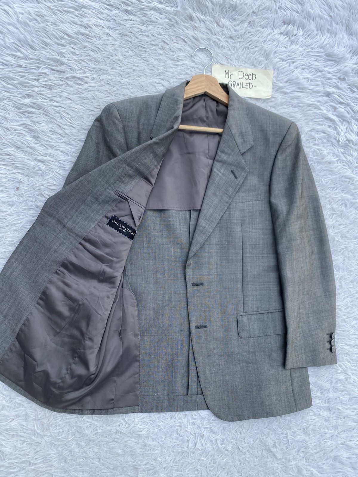 Balenciaga Rare Vintage 90s Balenciaga Blazer Size 36S - 6 Thumbnail