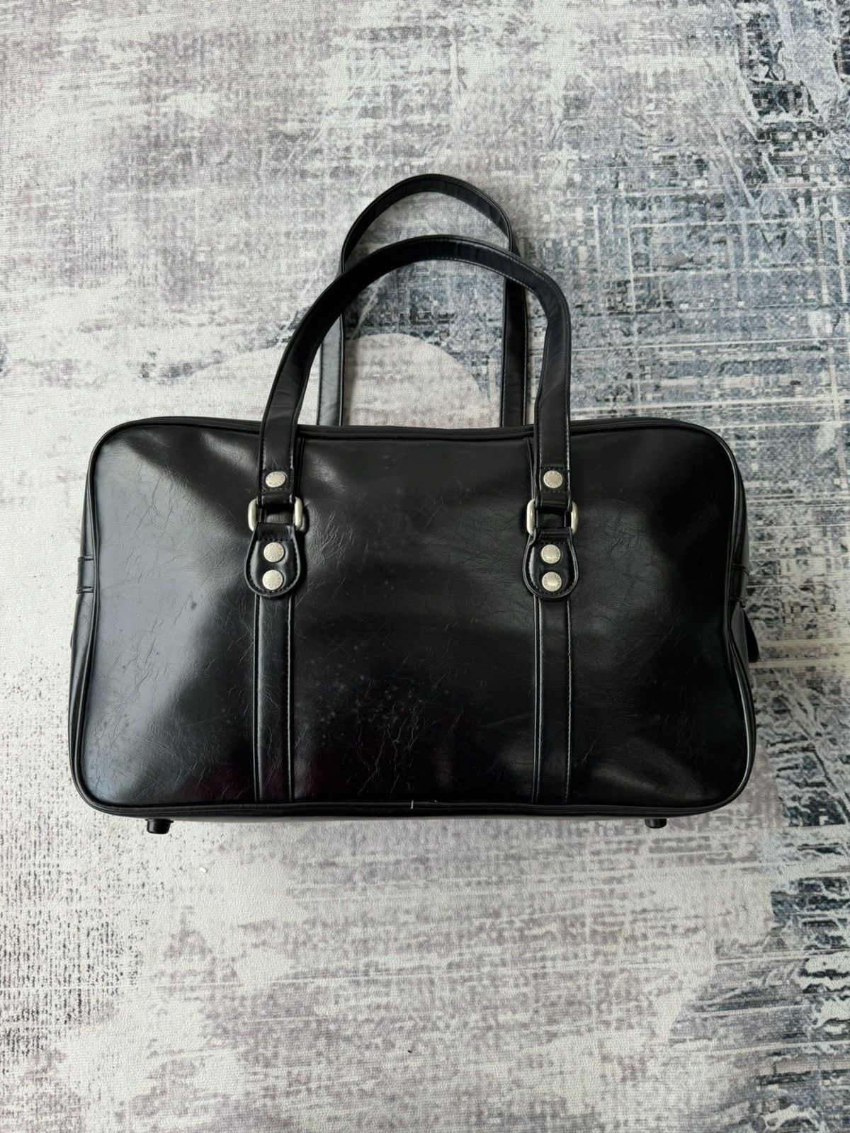 Japanese Brand Playboy Hand Carry Leather Bag Size ONE SIZE - 11 Thumbnail