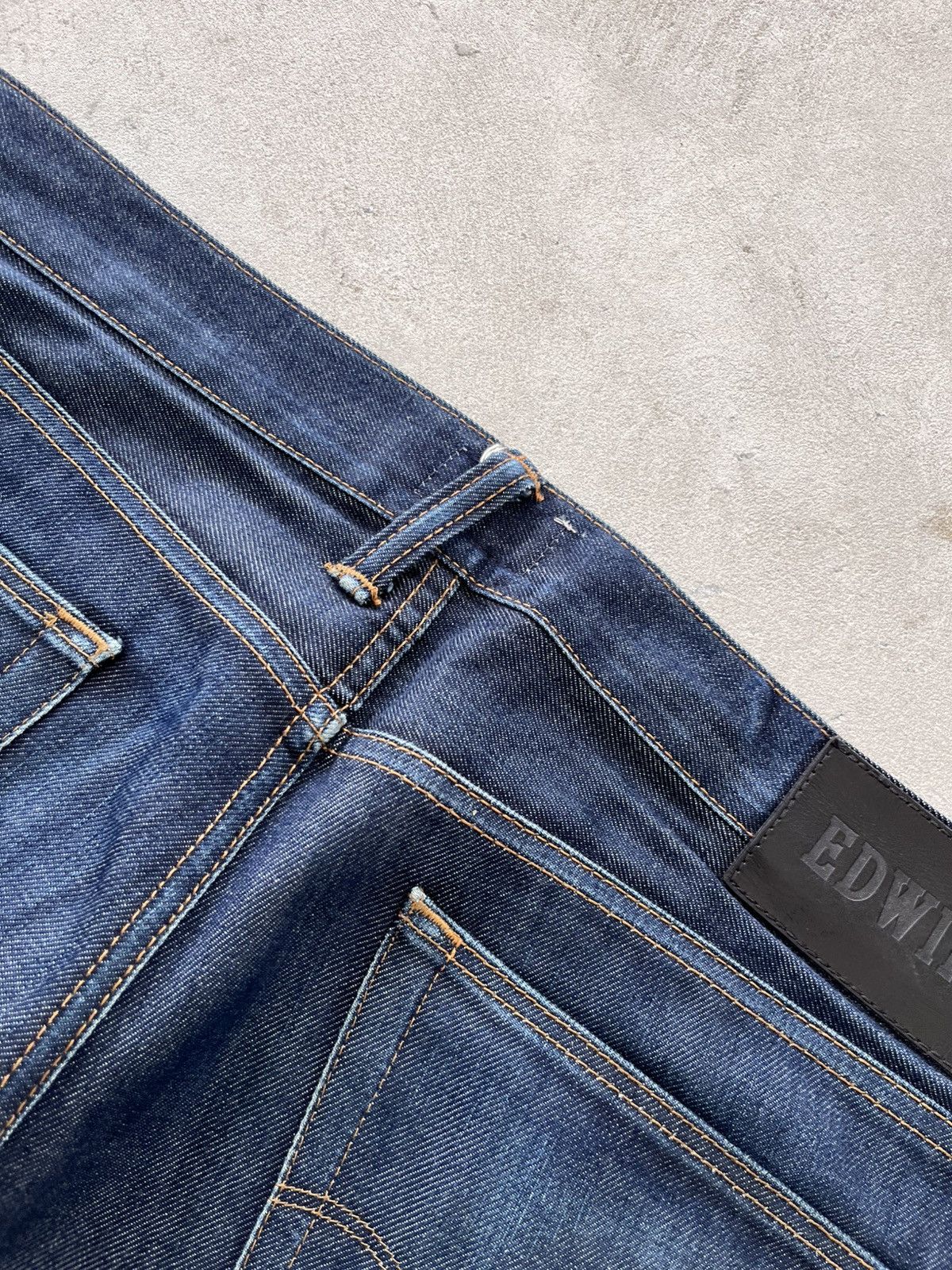 Edwin Vintage Edwin Japanese Faded Denim Jeans 33/32 Blue Y2K Size US 33 - 18 Thumbnail