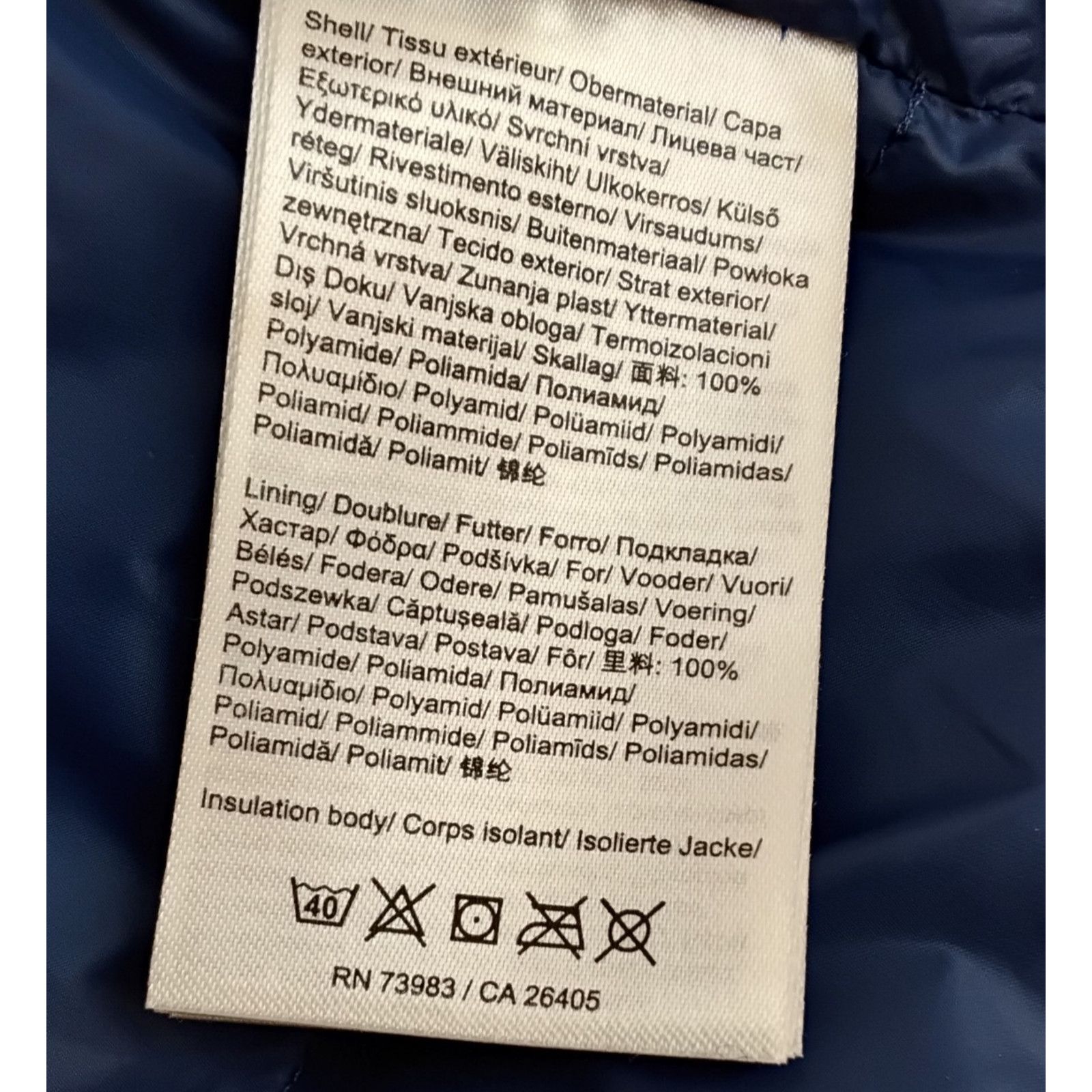 Helly Hansen Helly Hansen Down Insulated Puffer Jacket Men's M Blue Size US M / EU 48-50 / 2 - 7 Thumbnail