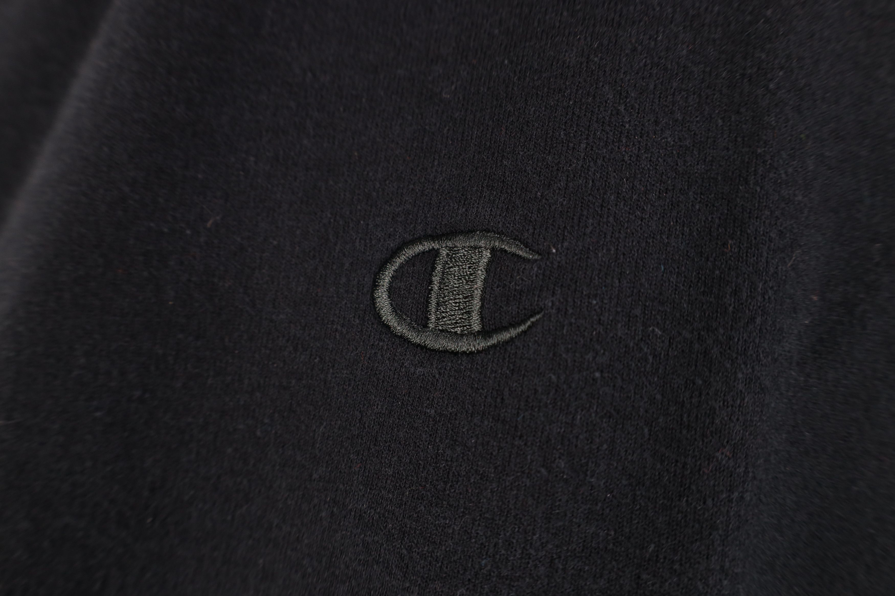 Champion Vintage Champion Monochrome Crewneck Sweatshirt Black Size US XL / EU 56 / 4 - 5 Thumbnail