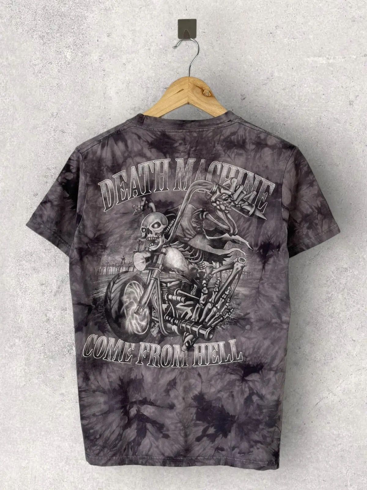 Band Tees Vintage Y2k Dead Machine Skull Tee Biker Size US S / EU 44-46 / 1 - 2 Thumbnail