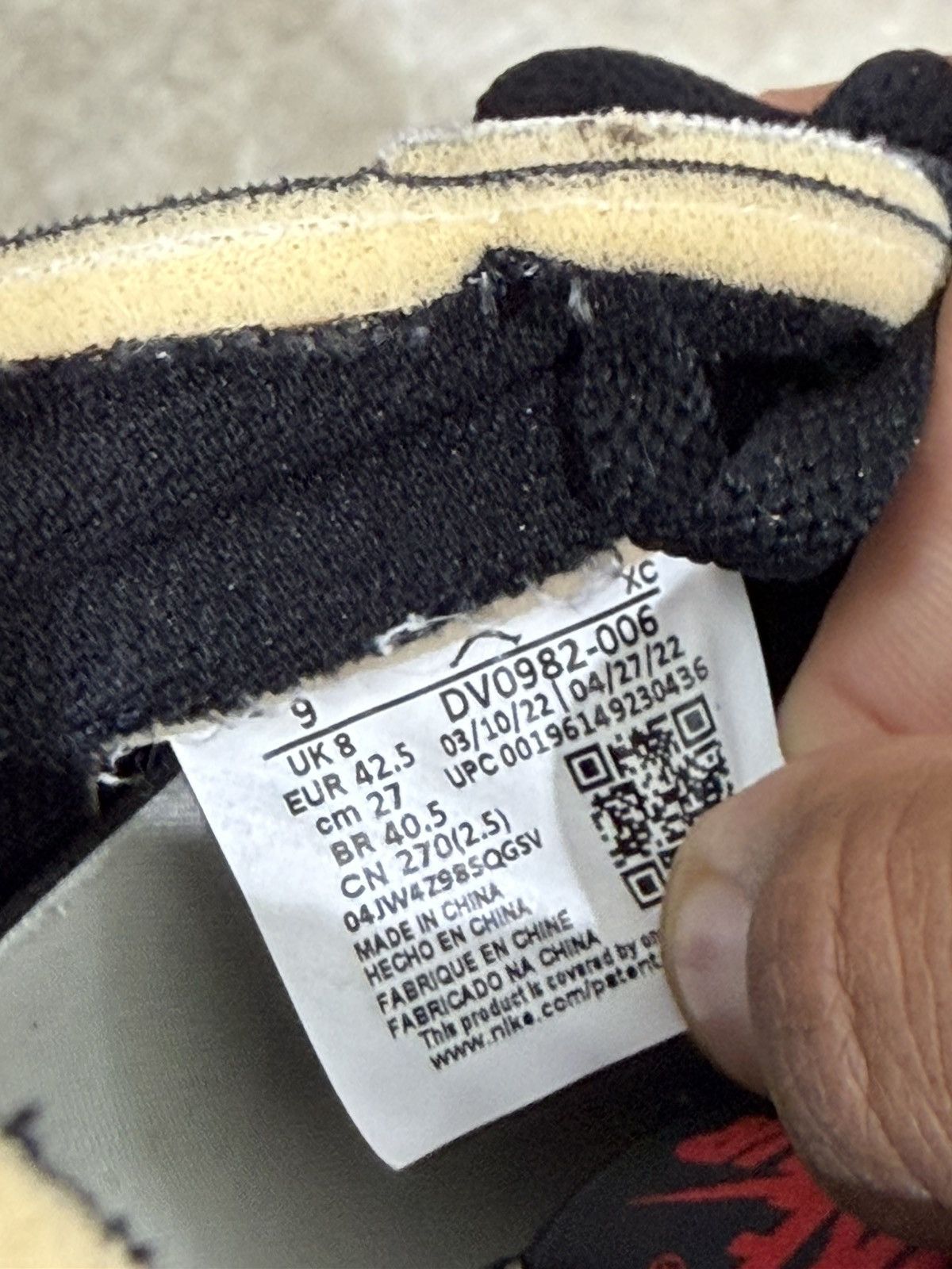 Jordan Brand Jordan 1 Low Black Smoke Grey Size 9 (2022) Size US 9 / EU 42 - 10 Thumbnail