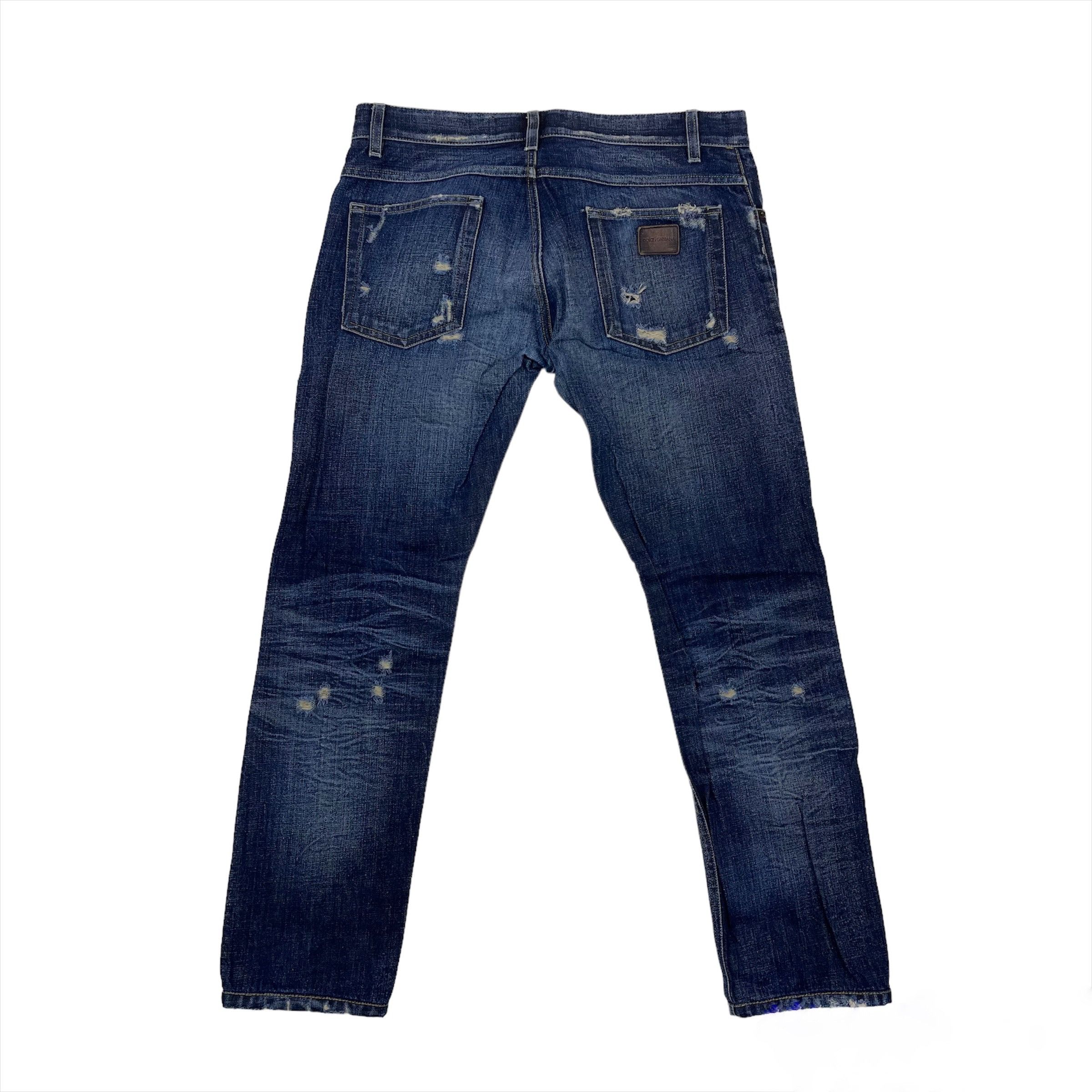 Dolce & Gabbana D&G 14 GOLD Made In Italy Denim Jeans #1103/AM Size US 34 / EU 50 - 15 Thumbnail