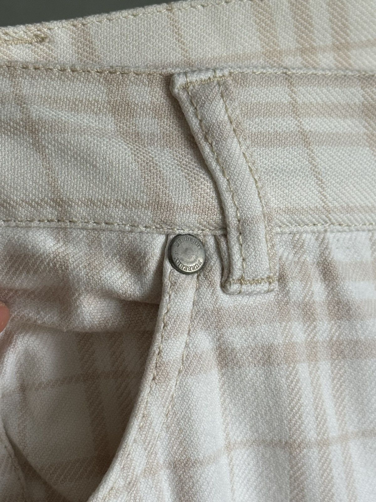 Burberry × Vintage Burberry checked pants Size US 33 - 7 Thumbnail