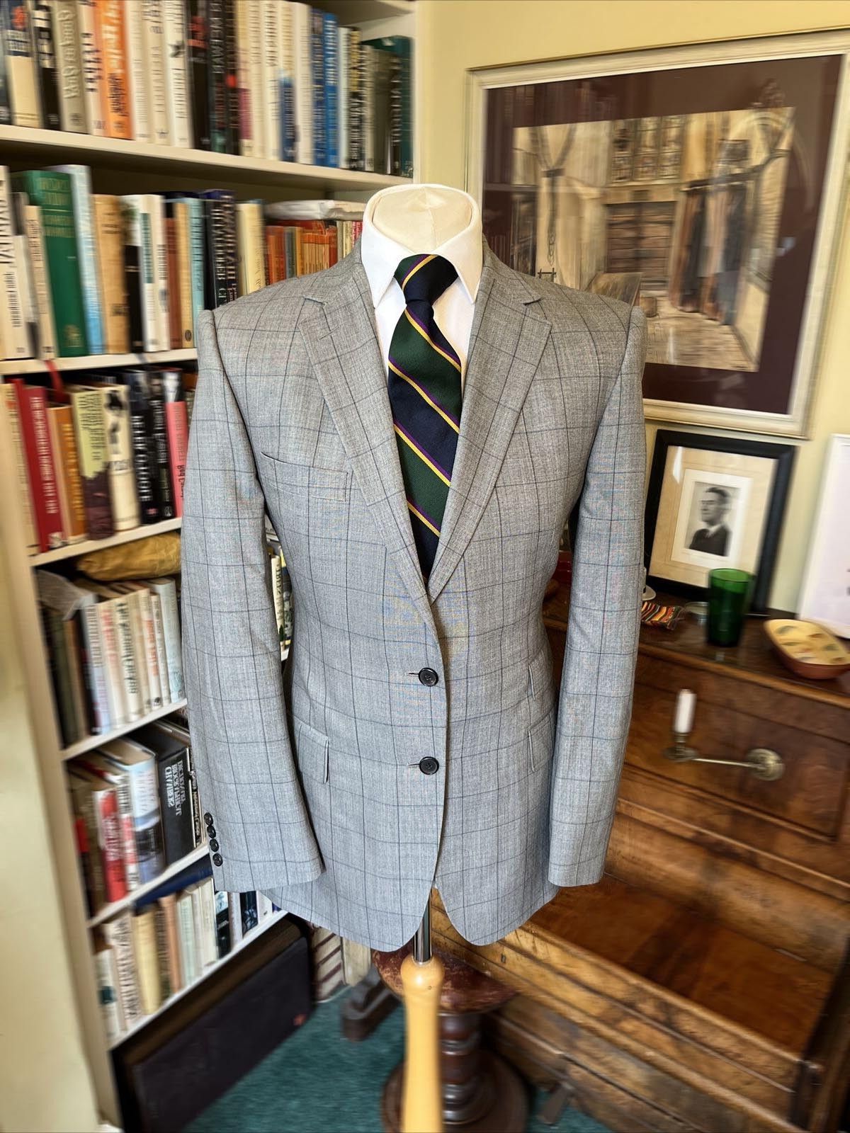 Gieves & Hawkes Gieves & Hawkes check blazer Size 40R - 1 Thumbnail