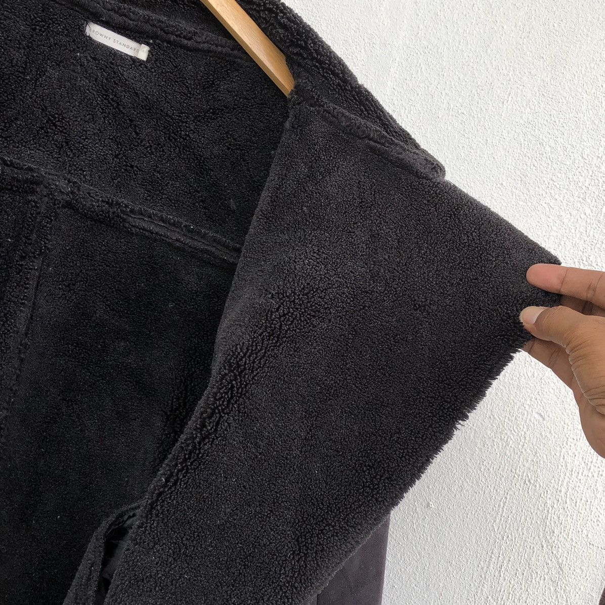 Japanese Brand Browny Standard Suede Shearling Biker Belted Zipper Jacket Size US M / EU 48-50 / 2 - 5 Thumbnail