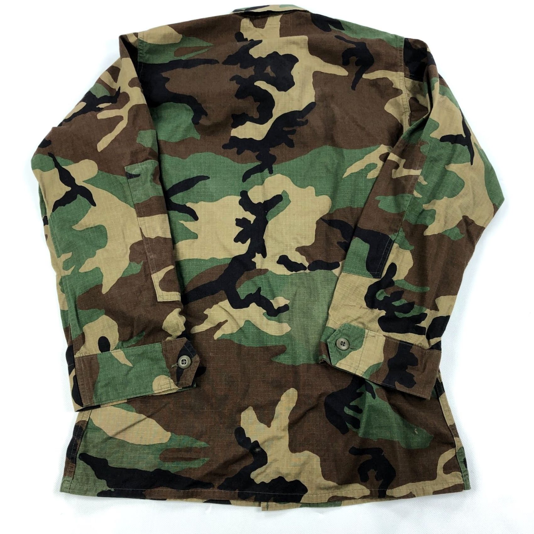 Vintage VINTAGE US Army Jacket S Men Woodland Camo 90s USGI Military Canvas Pockets Size US S / EU 44-46 / 1 - 7 Thumbnail