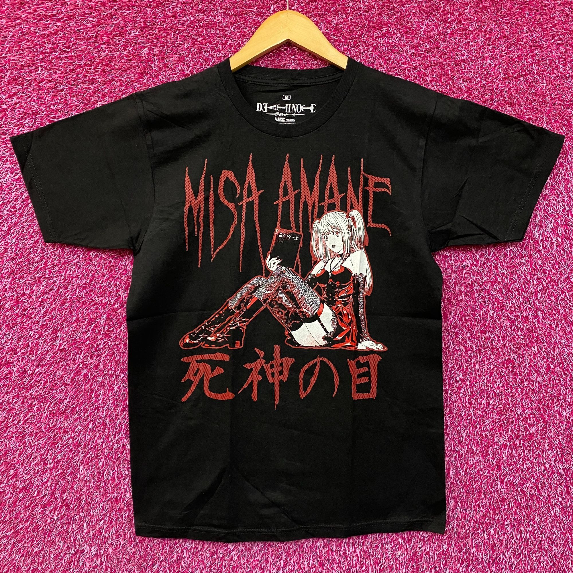 Ripple Junction Death Note Misa Amane Gothic Style Anime T-Shirt Medium Size US M / EU 48-50 / 2 - 1 Thumbnail