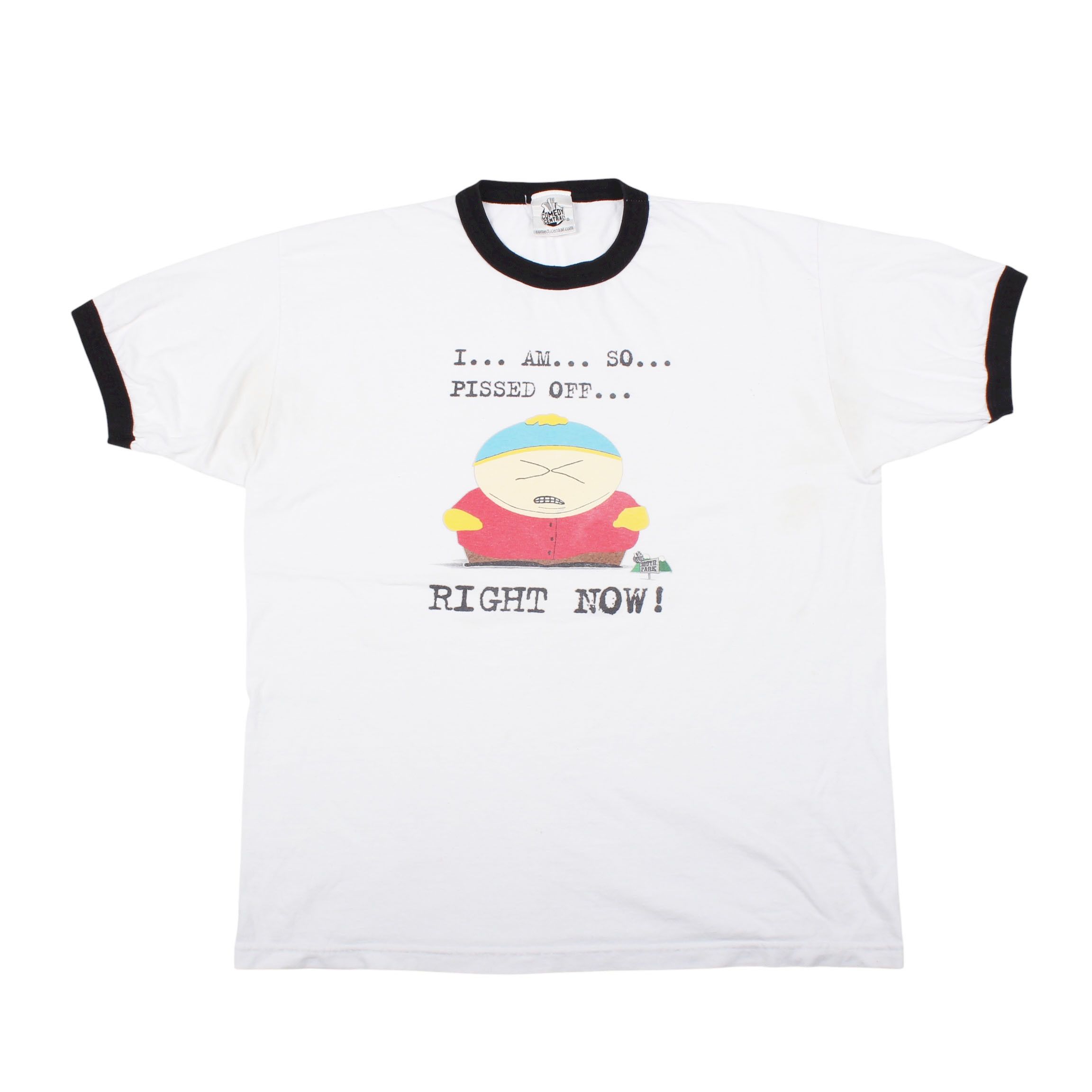 90s South Park T Shirt Eric Cartman Ringer Tee