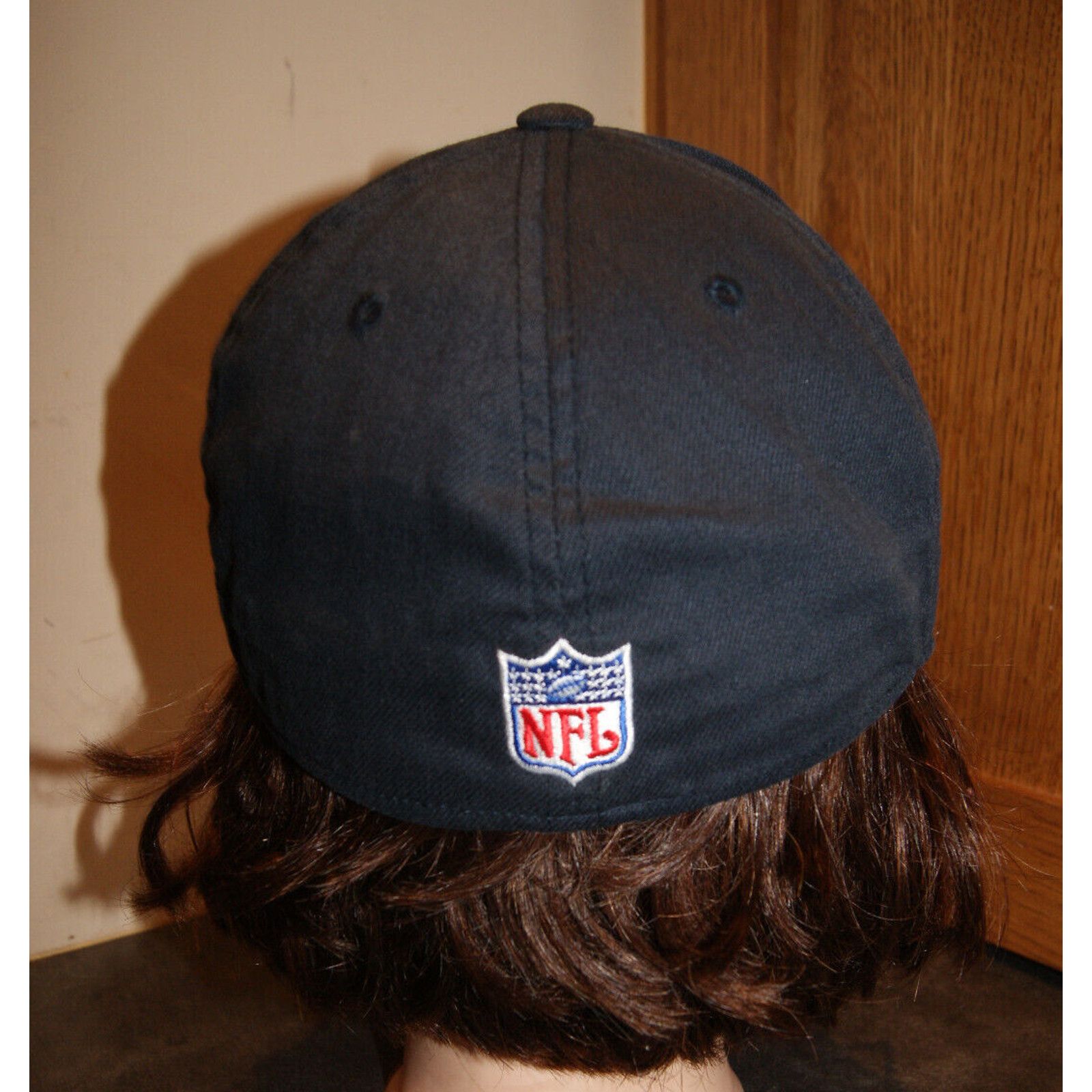 Reebok Chicago Bears Fitted OSFA Gray Blue Reebok Hat Cap Select Size ONE SIZE - 4 Thumbnail