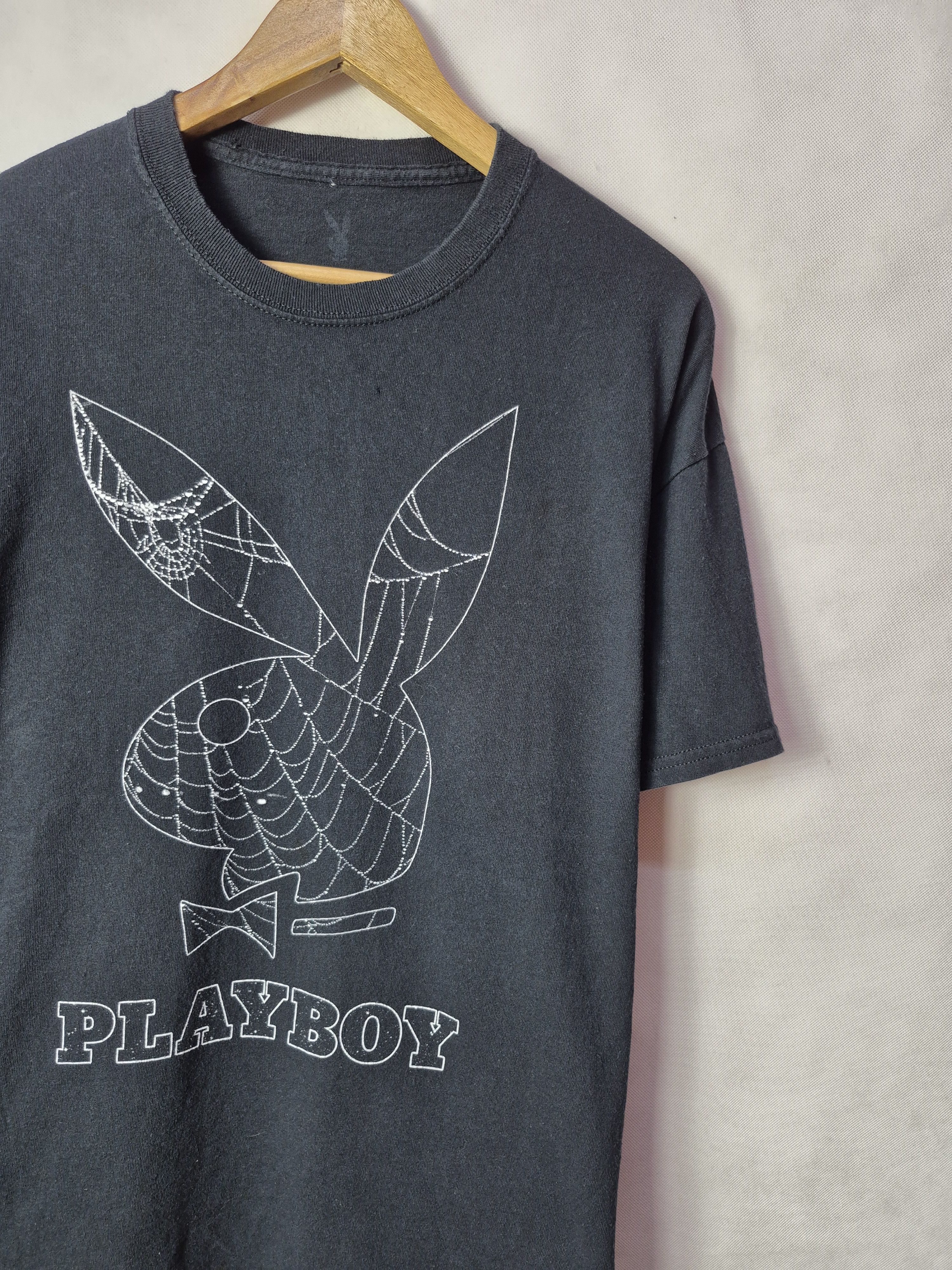 Playboy 🔥 Playboy Big Logo Bunny Tee Size US XL / EU 56 / 4 - 3 Thumbnail
