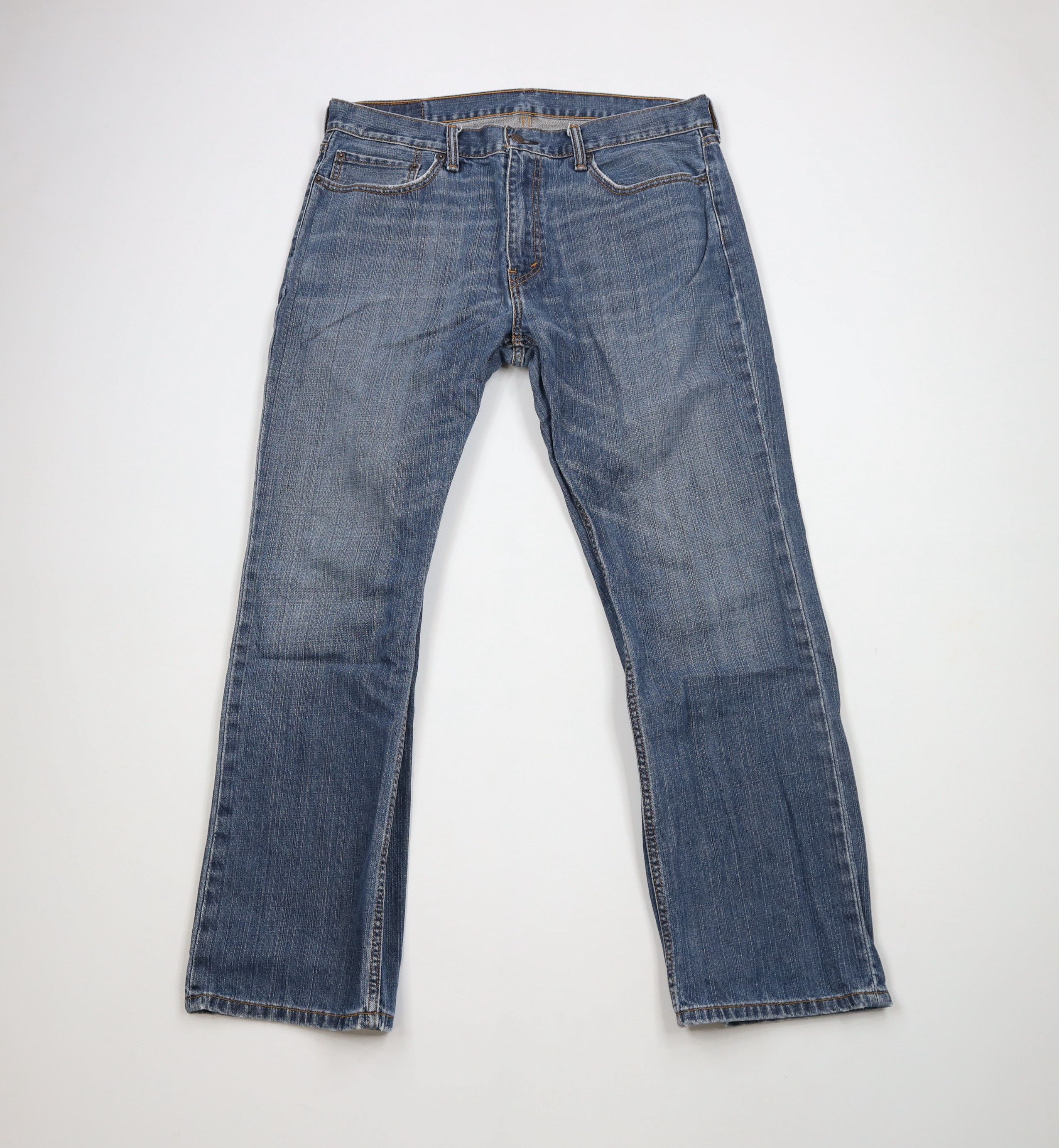 Levi's × Vintage Vintage Y2K Levis 569 Relaxed Straight Leg Denim Jeans Blue Size US 36 / EU 52 - 1 Thumbnail
