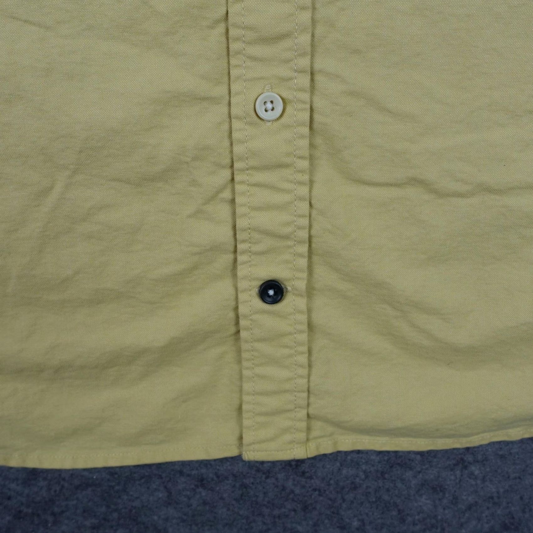 Taylor Stitch Taylor Stitch Shirt Mens 42 Yellow Button-Down Long Sleeve Organic Cotton VTG Size US XL / EU 56 / 4 - 4 Thumbnail