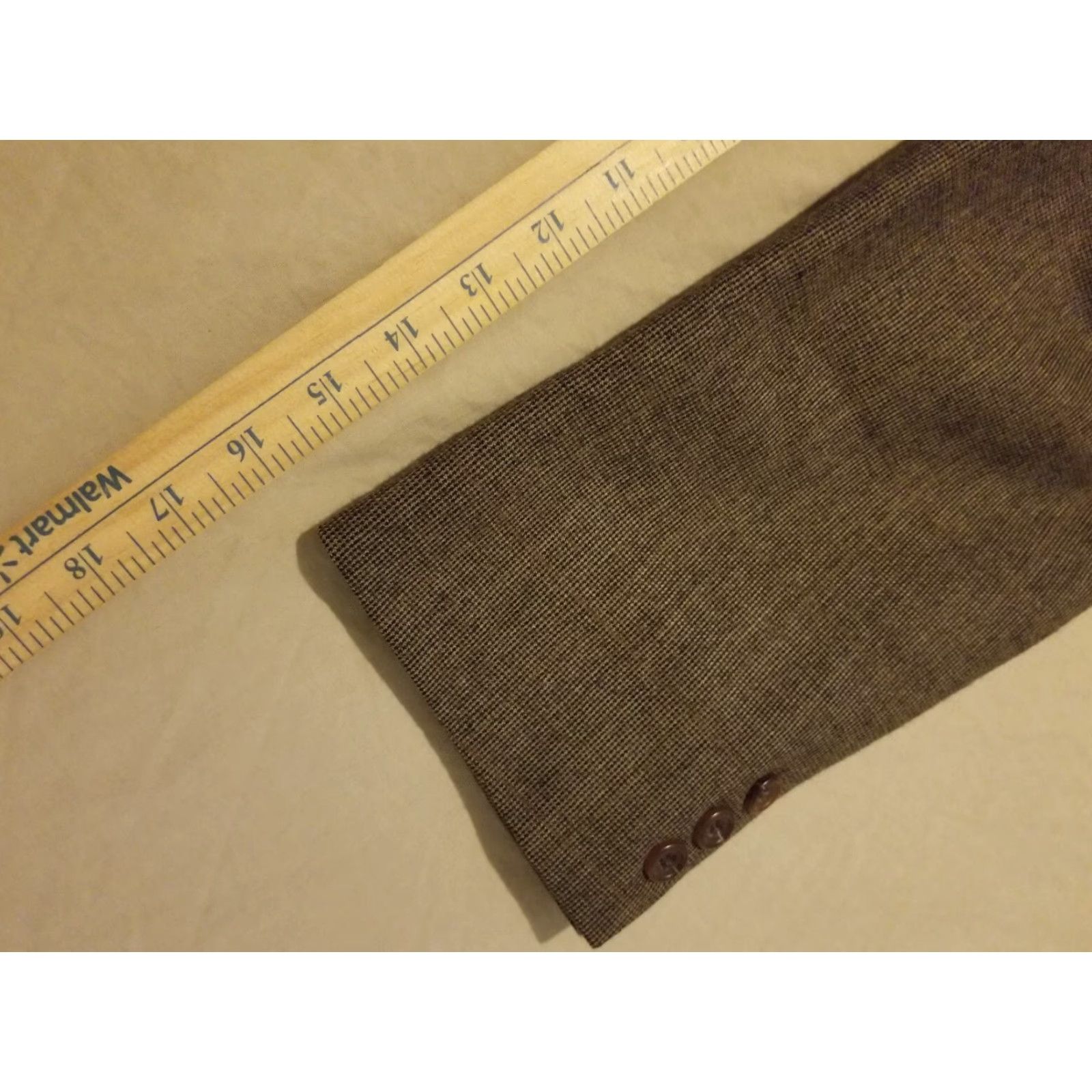 Brooks Brothers VINTAGE Brooks Brothers Wool Blazer Mens Jacket 44R 3-in-1 Khaki Brown Brown Mens Browns Brothers Wool Blazer 44R Regular Size Shirt? Size 44R - 5 Thumbnail