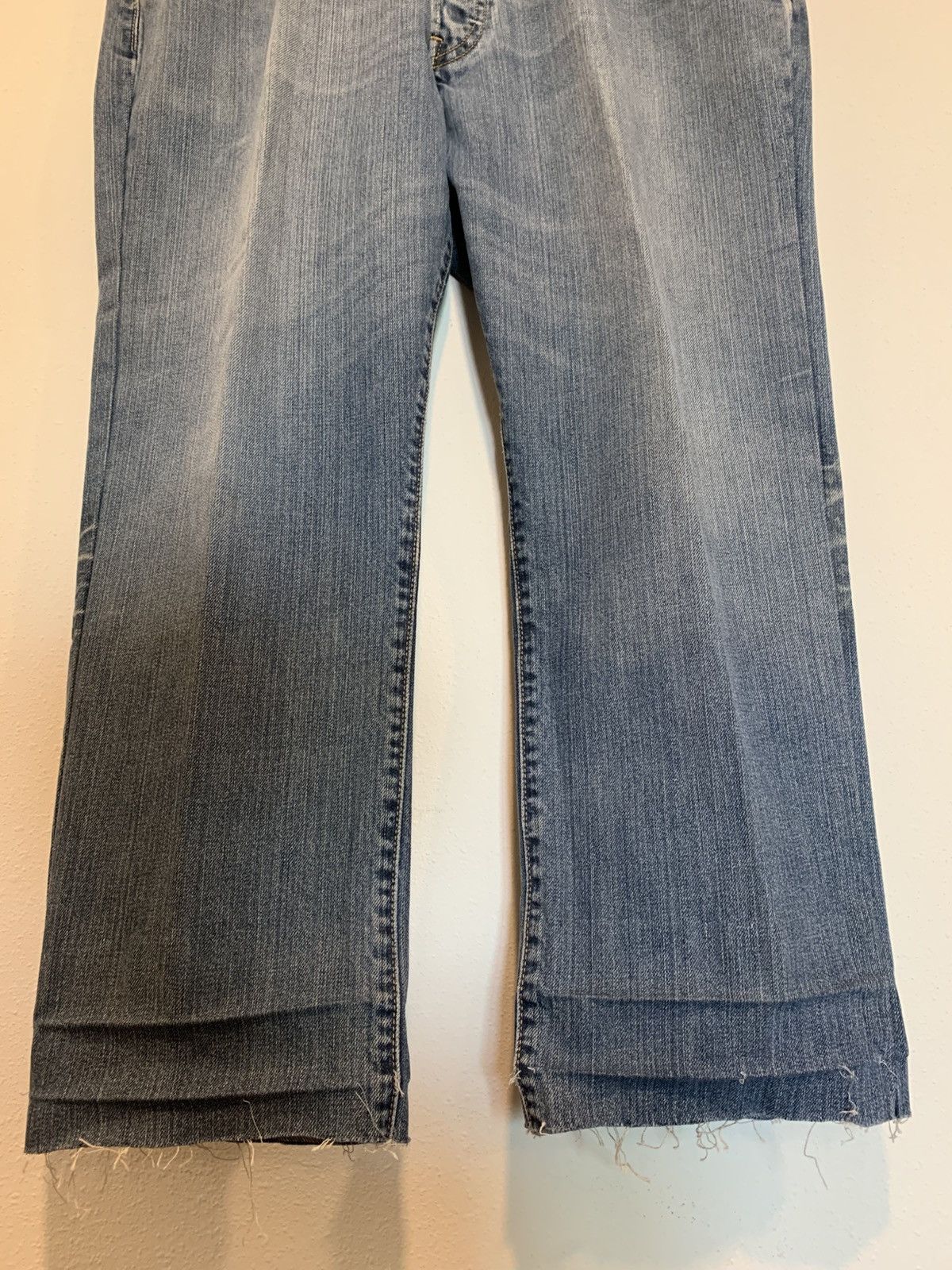 Levi's Vintage Clothing 90s repaired levis 501 Size US 38 / EU 54 - 2 Thumbnail
