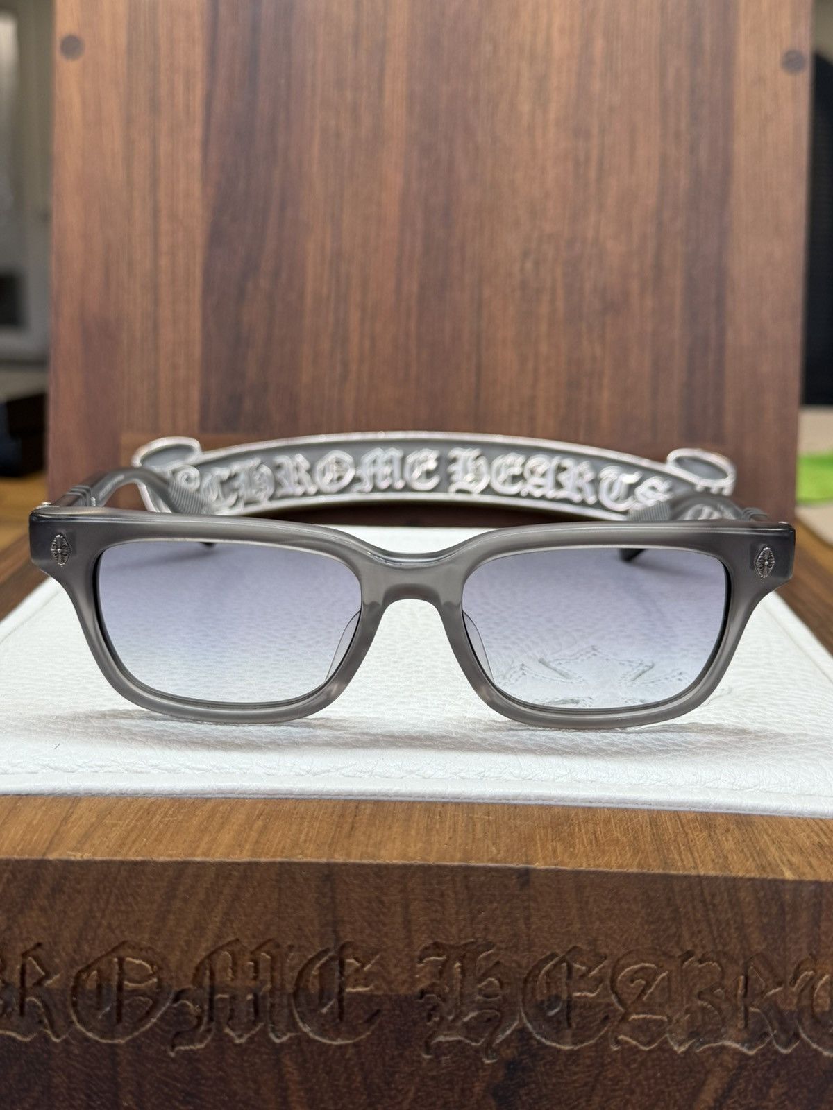 Chrome Hearts Chrome Hearts Testerical Sunglasses Size ONE SIZE - 6 Thumbnail