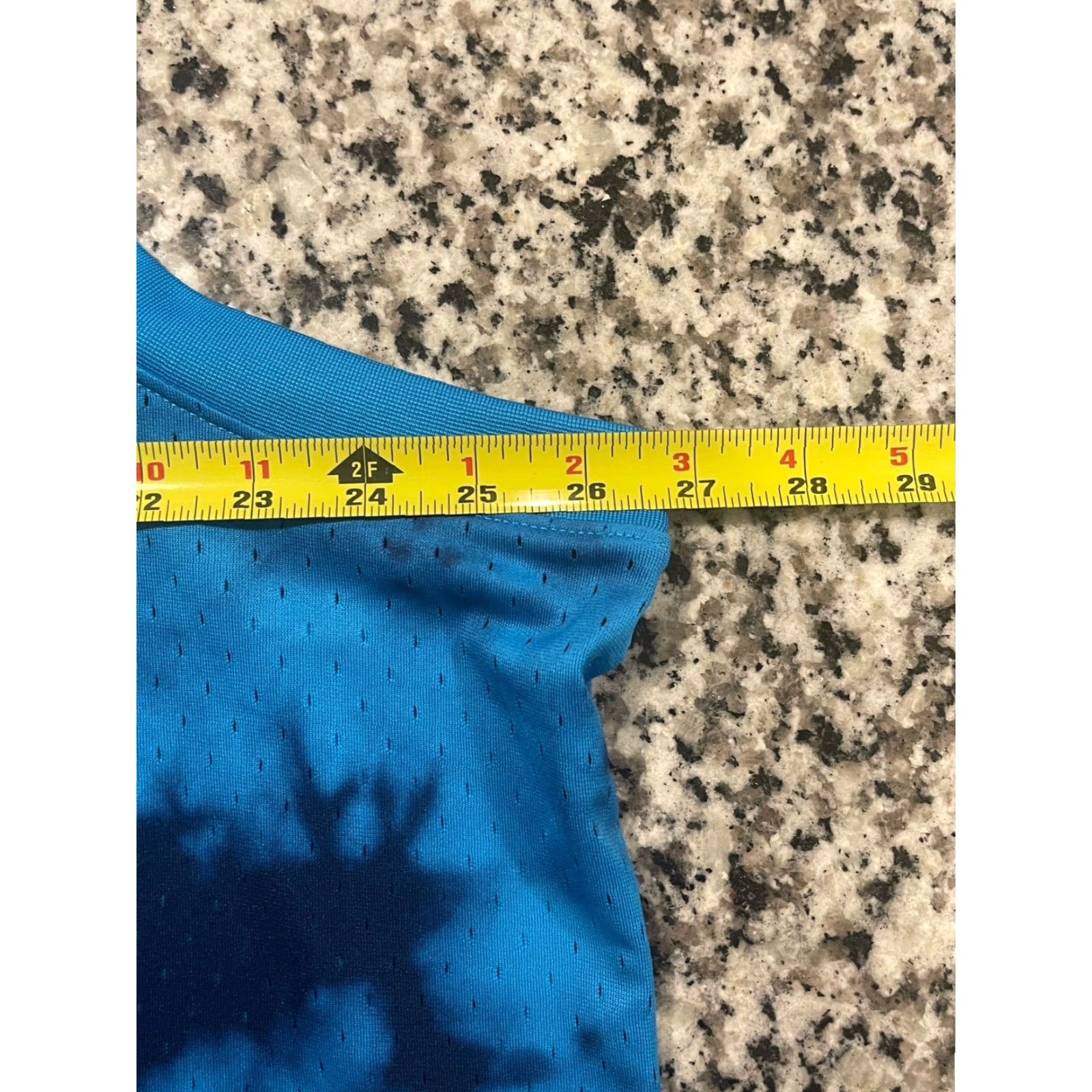 Jordan Brand Jordan Tie Dye Dri Fit Jersey Mens 2XL Blue Size US XXL / EU 58 / 5 - 3 Thumbnail
