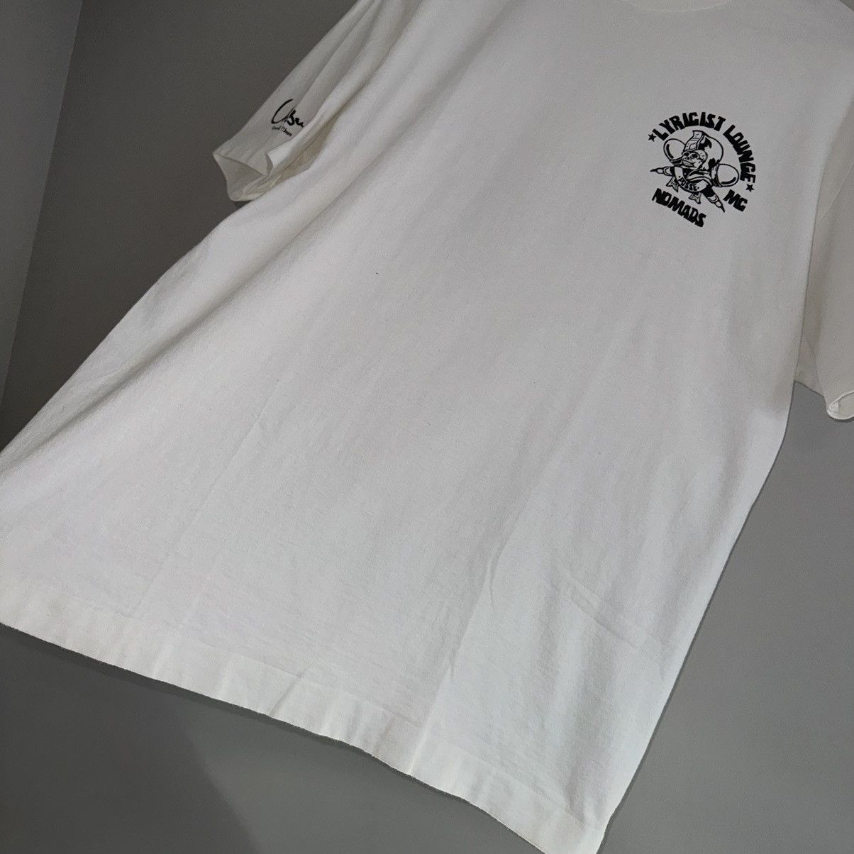 Bape × Nigo × Vintage NFS Exclusive Nomads Lyricist Lounge MC Posse Skull Tee Size US L / EU 52-54 / 3 - 6 Thumbnail