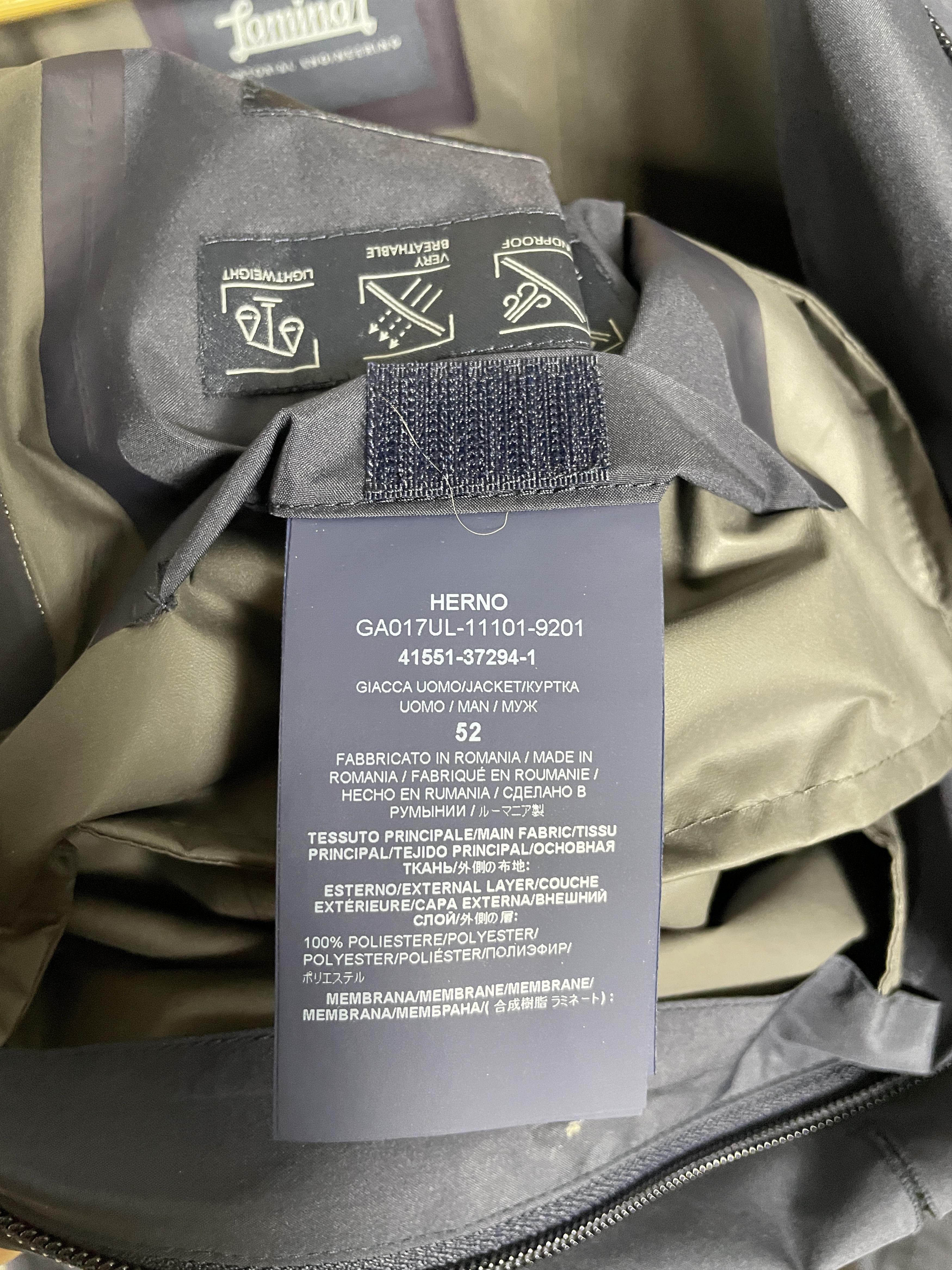 Herno $665 Herno Laminar Blazer in Gore-Tex Size US L / EU 52-54 / 3 - 6 Thumbnail