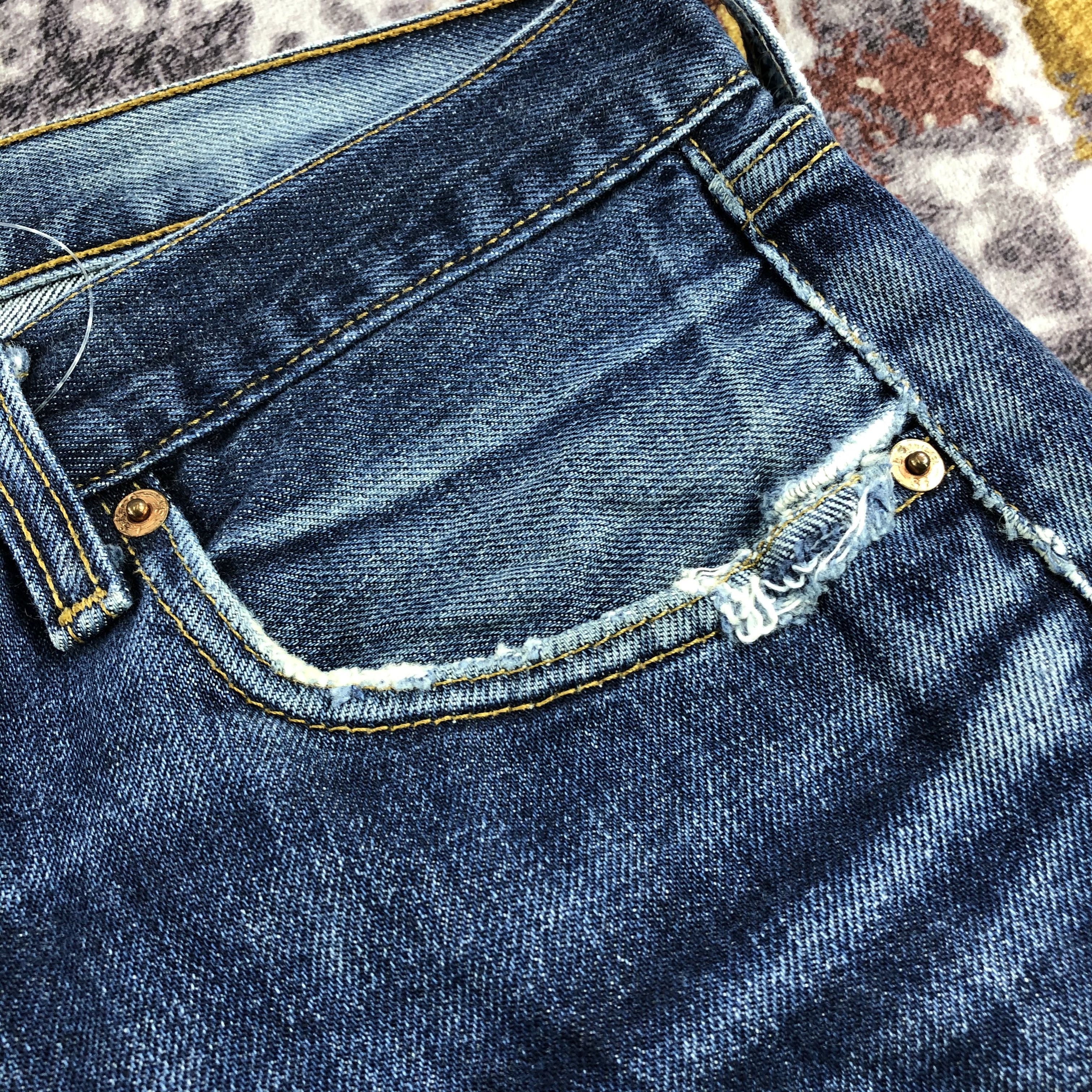 Levi's × Vintage Vintage 90s Blue Wash Levis 501 Jeans-JM2594 Size US 33 - 11 Thumbnail
