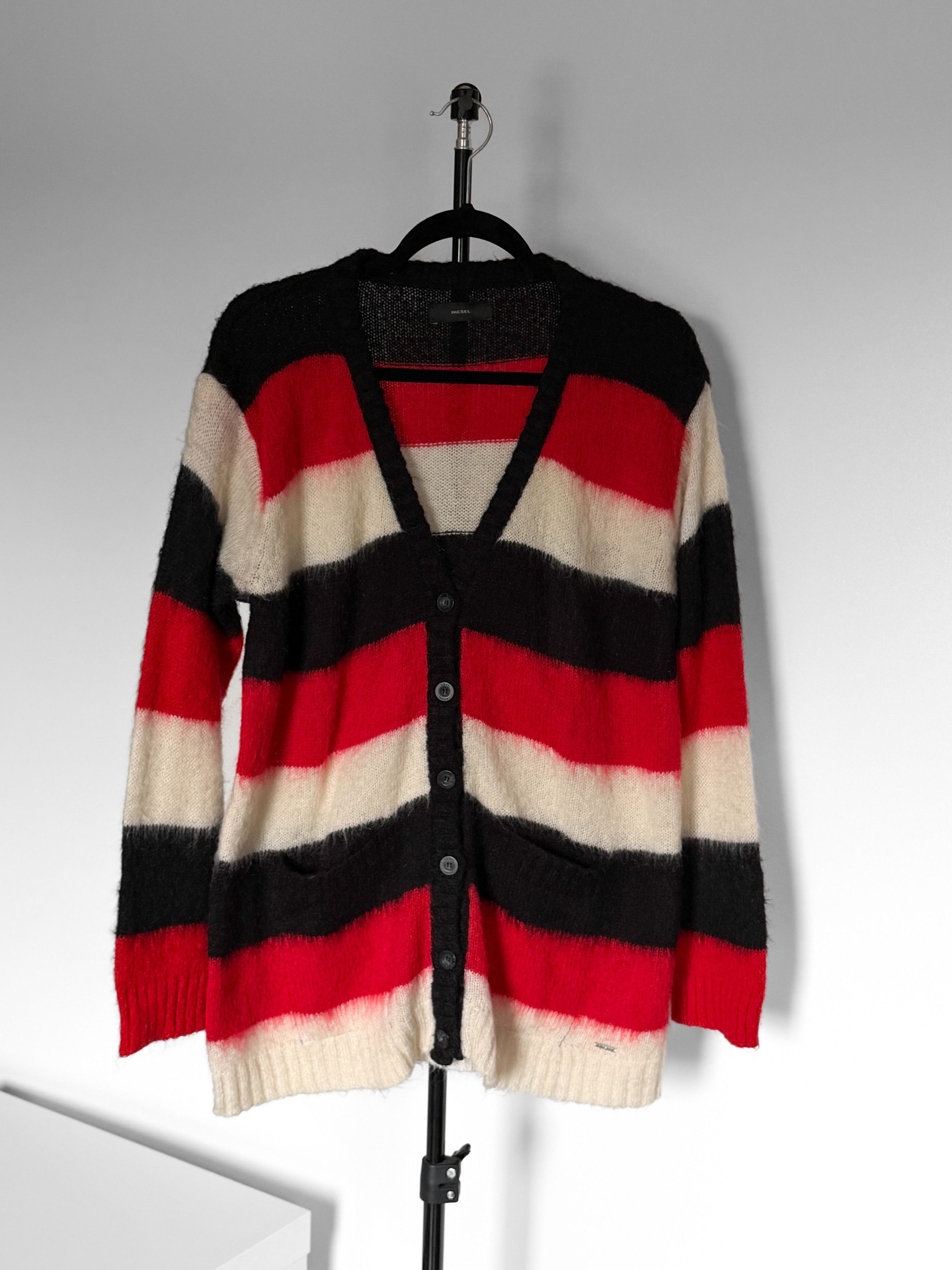 Diesel Black Gold Diesel Black Label Mohair Women’s Cardigan Size M / US 6-8 / IT 42-44 - 1 Thumbnail