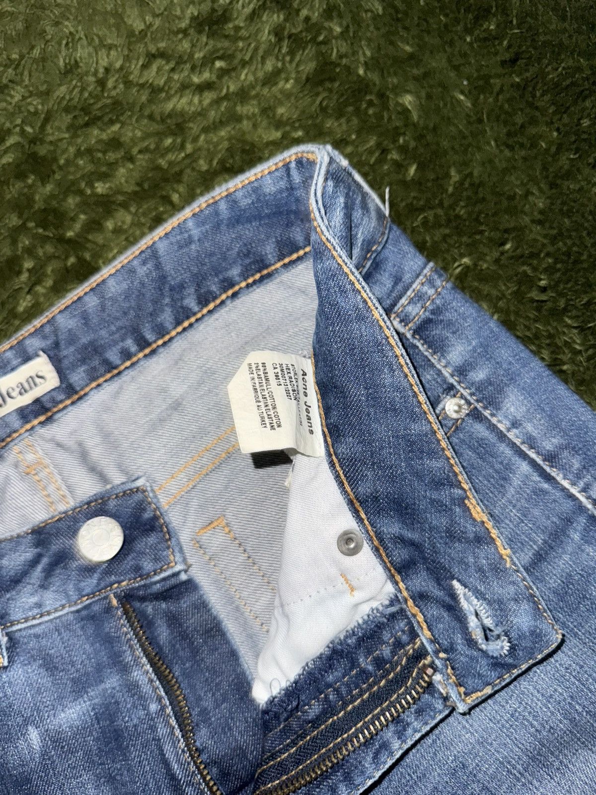 Acne Studios [27X32] Acne Studios Jeans Vintage Washed Denim Pants Indigo Size US 27 - 4 Thumbnail