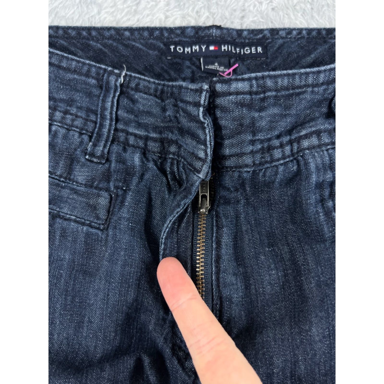 Tommy Hilfiger Tommy Hilfiger Jeans Women Bootcut Denim Blue 28x28 4 Regular Pocket Classic USA Womens Size 27" / US 4 / IT 40 - 5 Thumbnail
