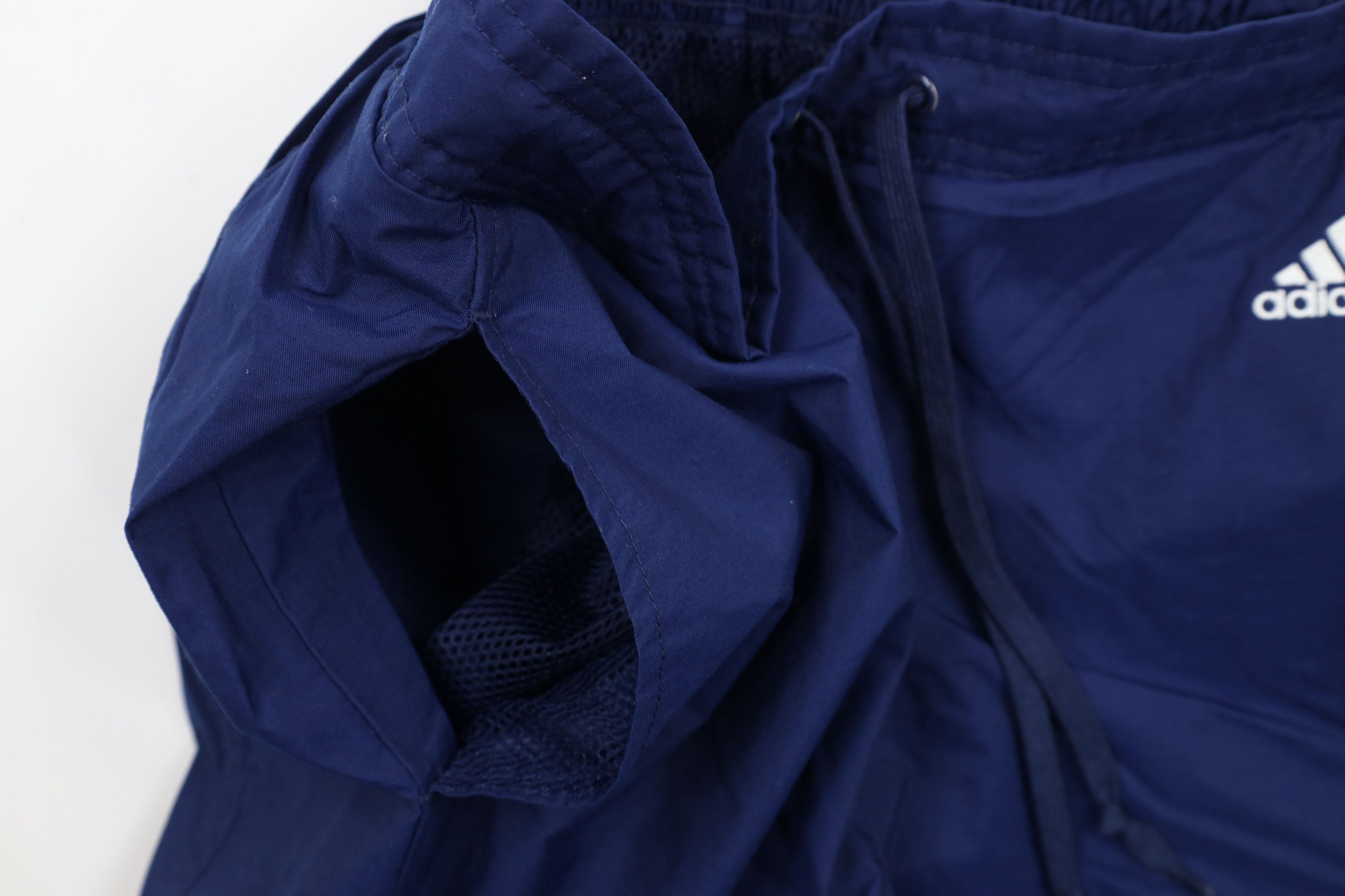 Adidas × Vintage Vintage Y2K 2000 Adidas Lined Flared Wide Leg Pants Blue Size 27" / US 4 / IT 40 - 7 Thumbnail