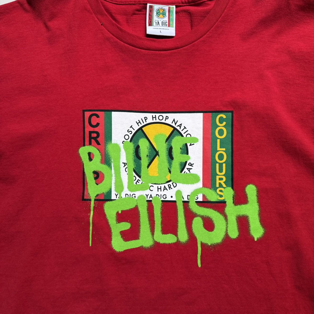 Billie Eilish × Cross Colours Cross Colours x Billie Eilish Ya Dig Tee Size US L / EU 52-54 / 3 - 5 Thumbnail