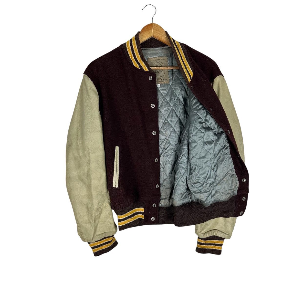 Golden Bear GOLDEN BEAR WOOL LEATHER VARSITY JACKET Size US M / EU 48-50 / 2 - 8 Thumbnail