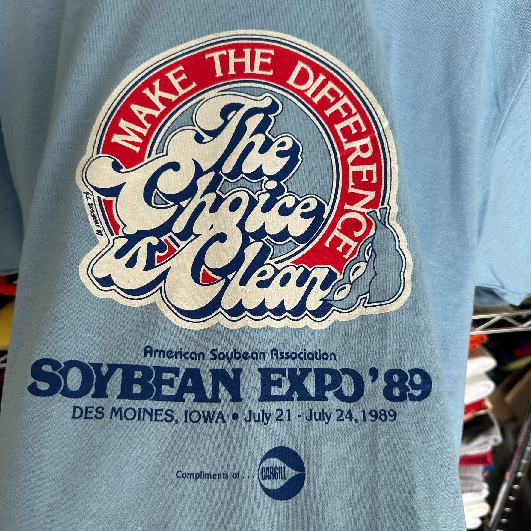 Vintage Vintage 80s Iowa Soybean Expo T-Shirt Farmer Agriculture Sin Size US L / EU 52-54 / 3 - 2 Thumbnail