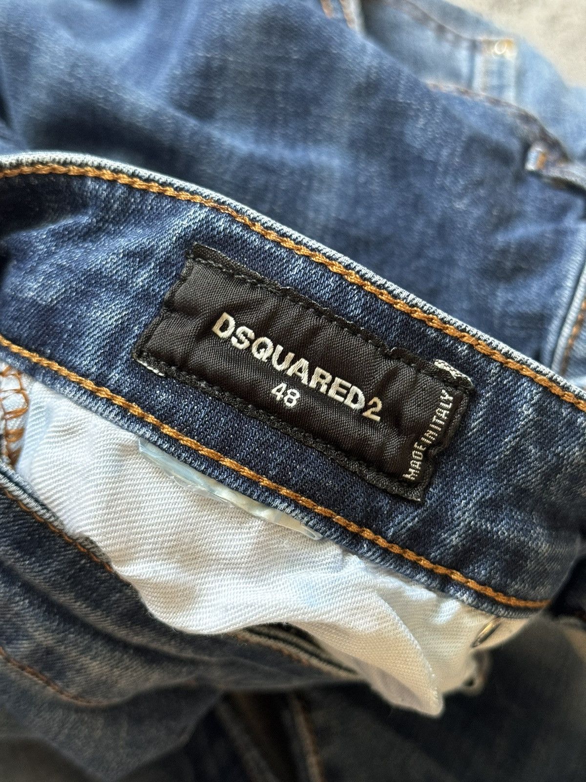 Dsquared2 Dsquared2 48 distressed denim pant trouser Jean chino Size US 32 / EU 48 - 15 Thumbnail