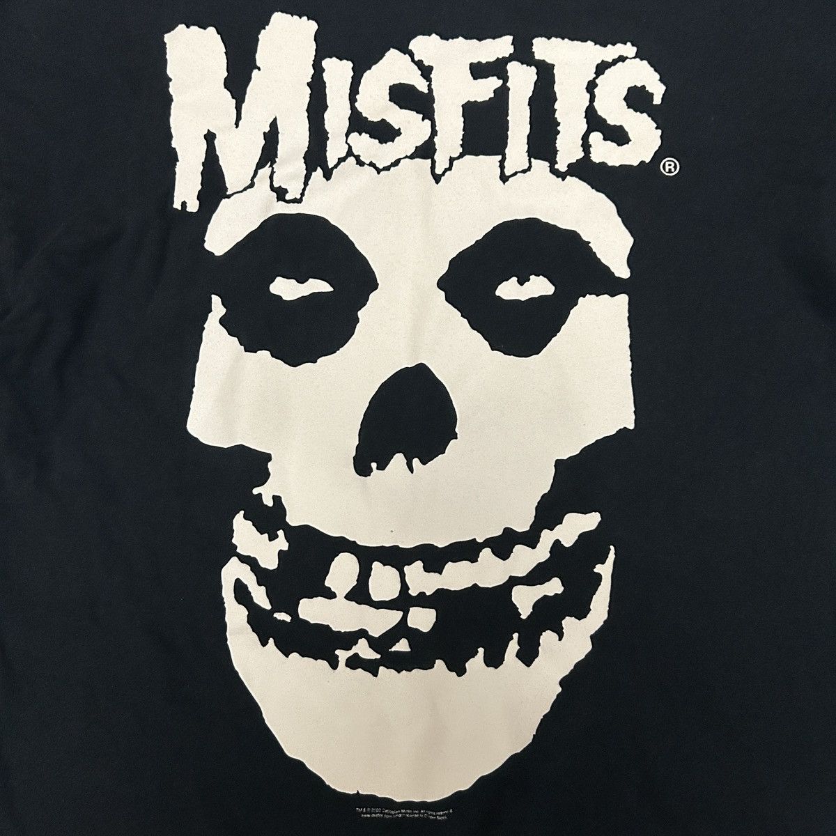 Band Tees × Misfits × Vintage Vintage Misfits 2002s skulls T-shirt Size US S / EU 44-46 / 1 - 3 Thumbnail
